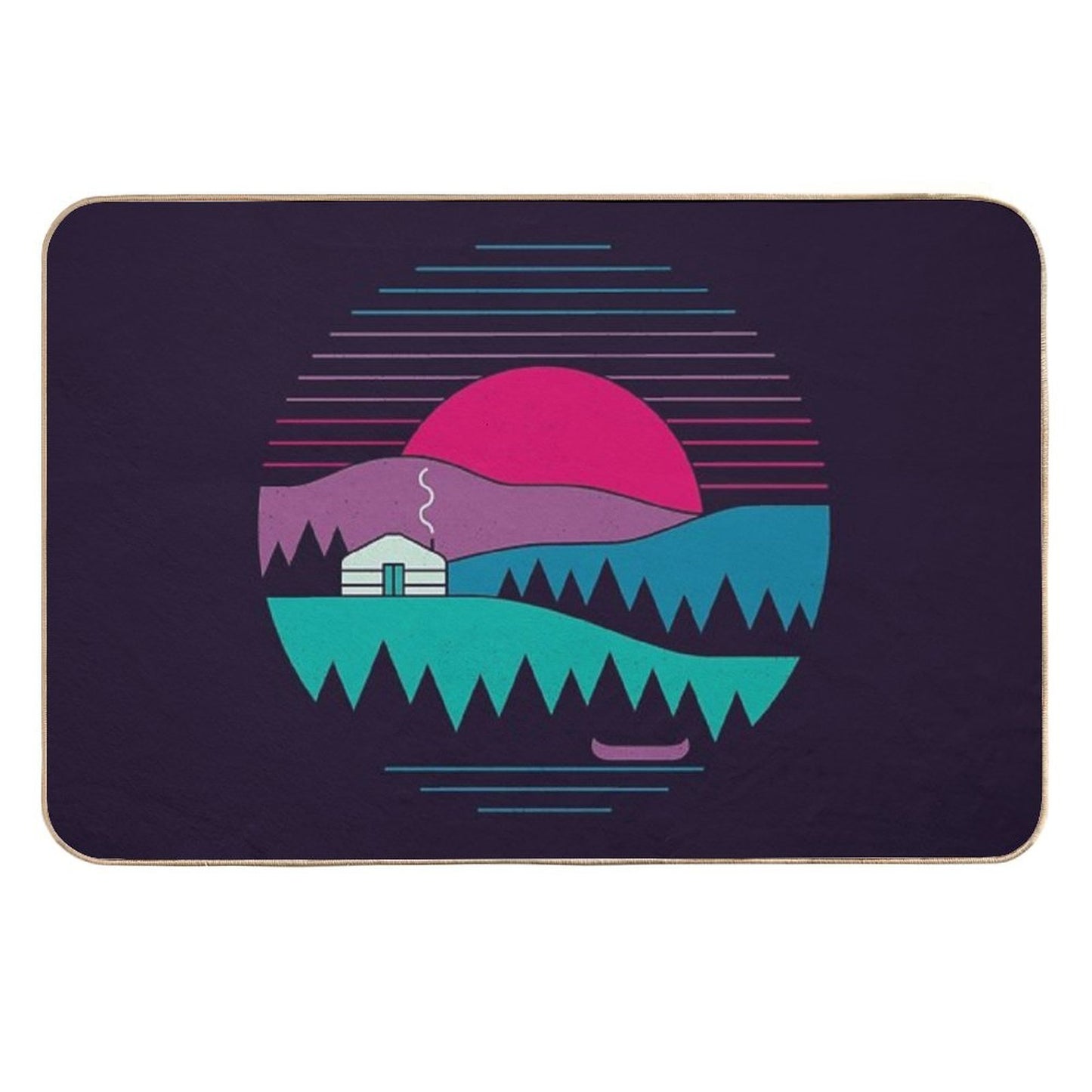 Back to Basics Slip-Resistant Bath Mat
