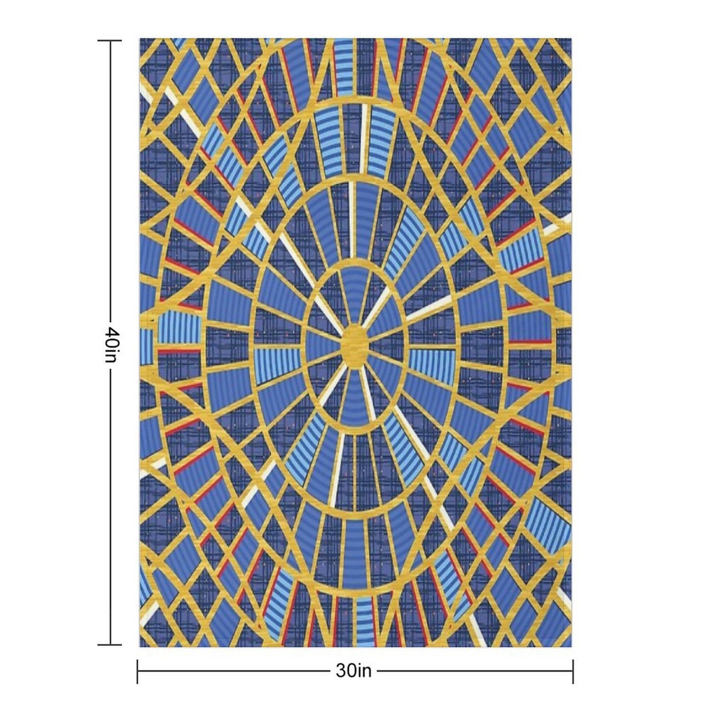 Cult of The Carpet Sustainable Throw Blanket
