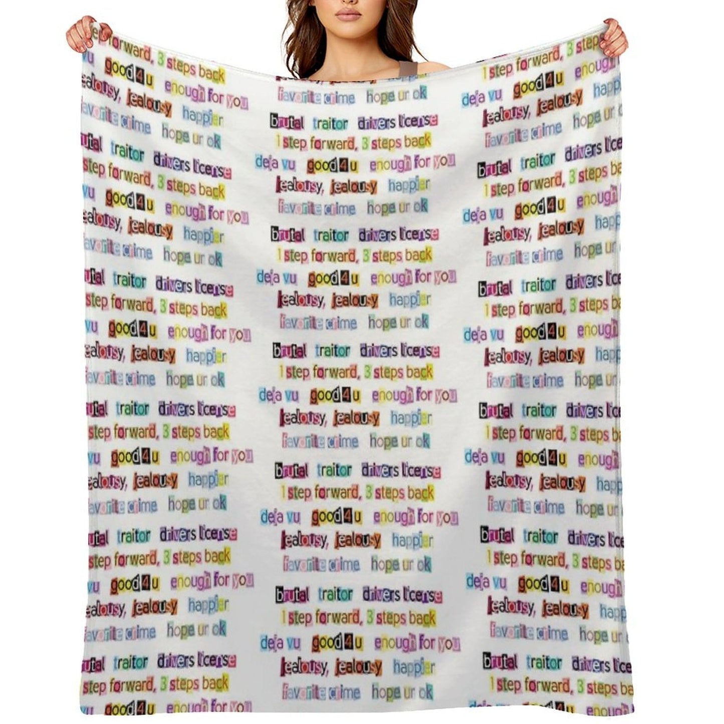 Sour Song Titles Anti-pilling Throw Blanket