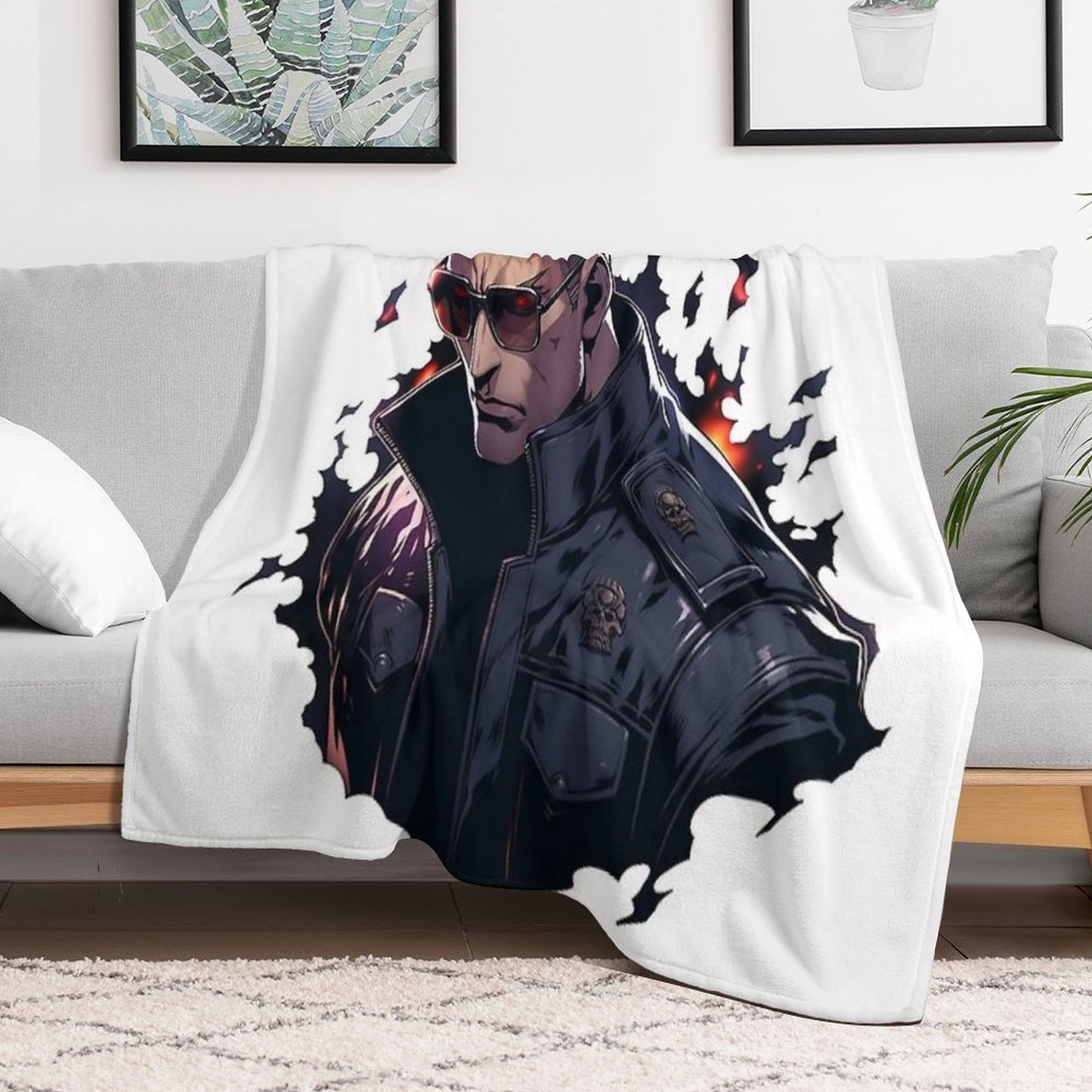 Albert Wesker Compact Throw Blanket