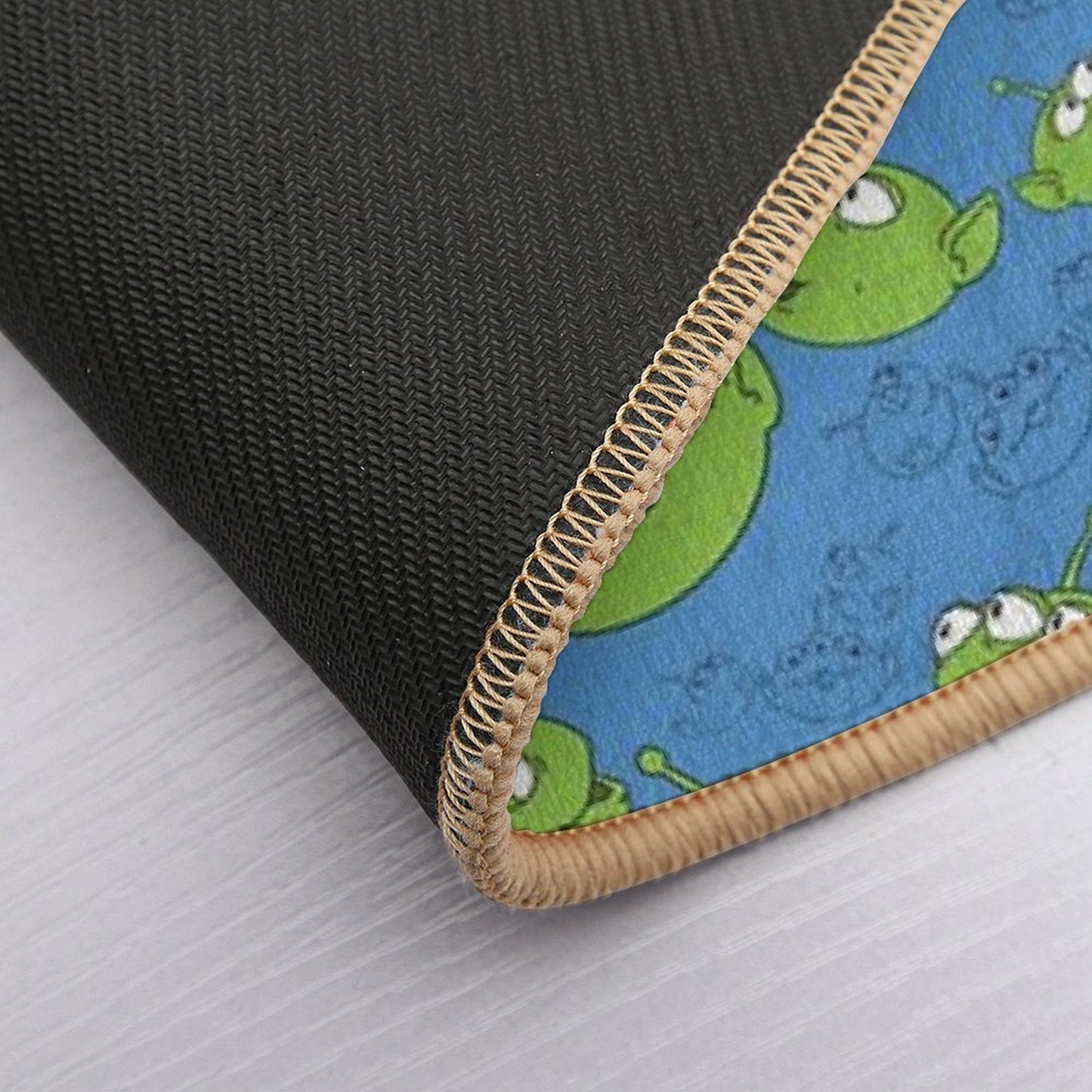 Little Aliens - Pattern Pet-Safe Bath Mat