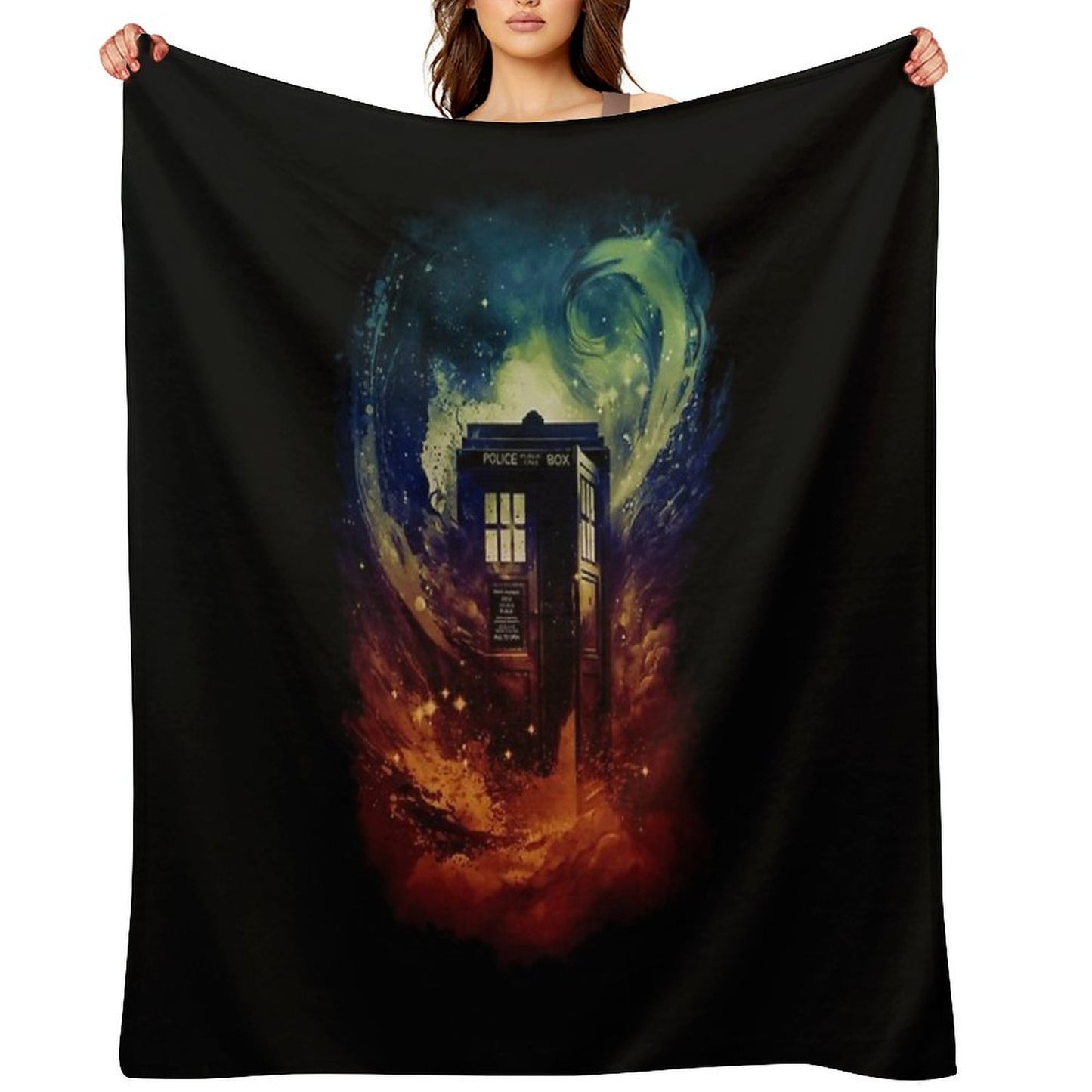 The Vortex Machine-washable Throw Blanket