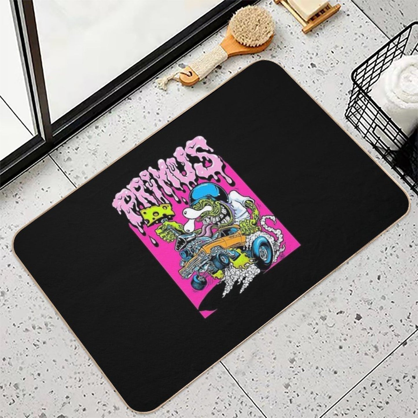 Primus Poster Repositionable Bath Mat