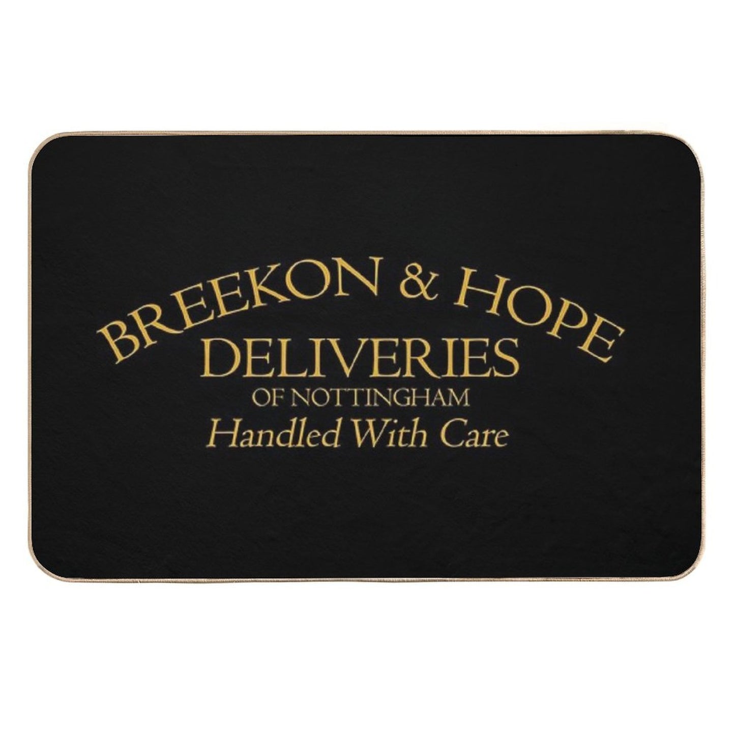 Breekon & Hope Deliveries Fade-Resistant Bath Mat