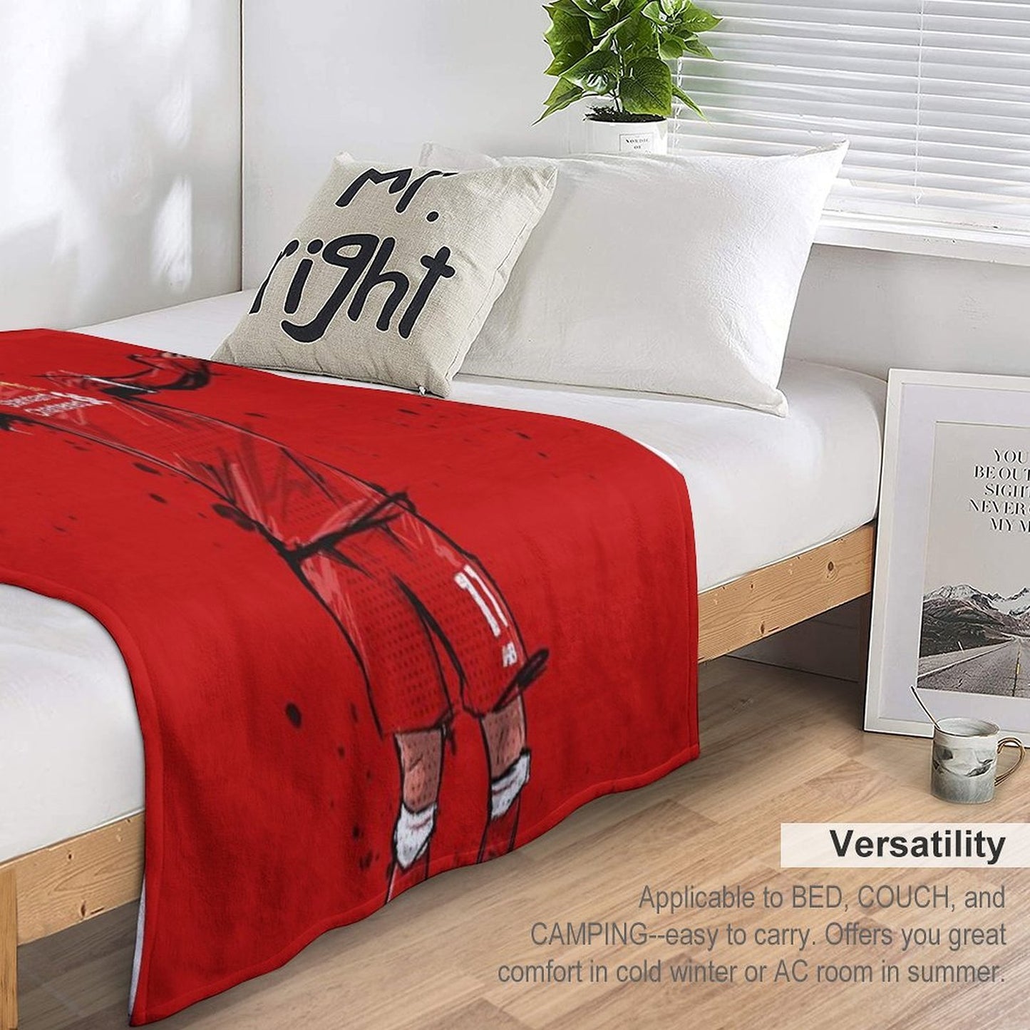 Mohamed Salah Gift-ready Throw Blanket