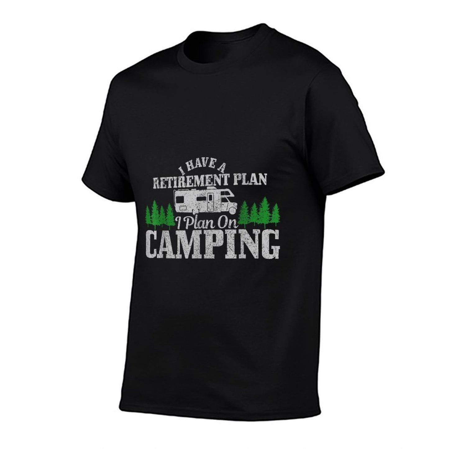 RV Camping Retirement Plan Funny Retired Camper Motorhome Comfortable T-Shirt