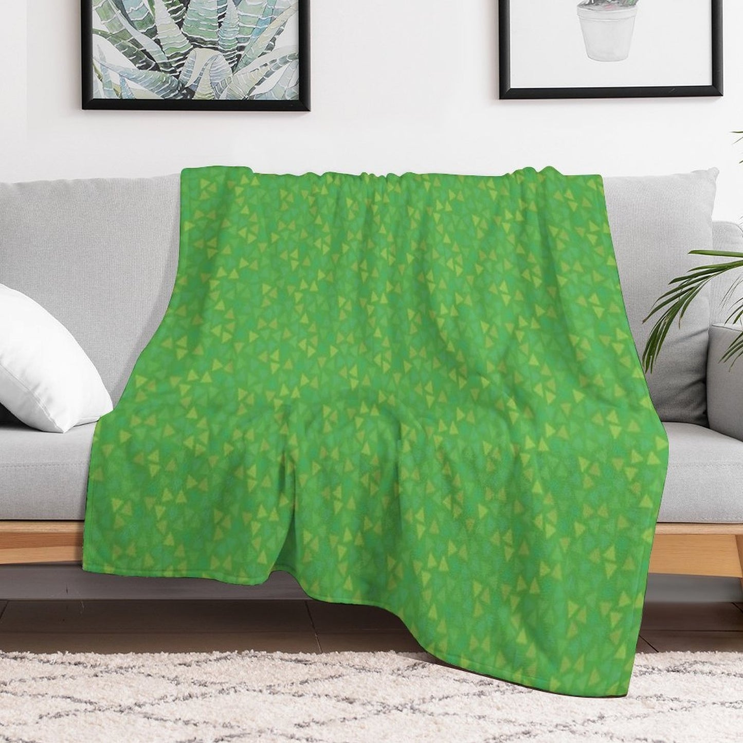 Time to Pick Those Weeds Machine-washable Throw Blanket