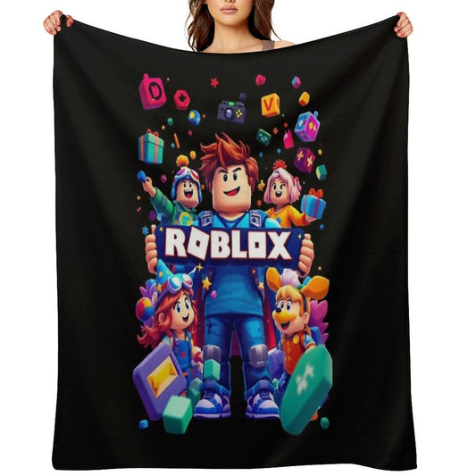 Roblox Vibrant - Kids Anti-pilling Throw Blanket