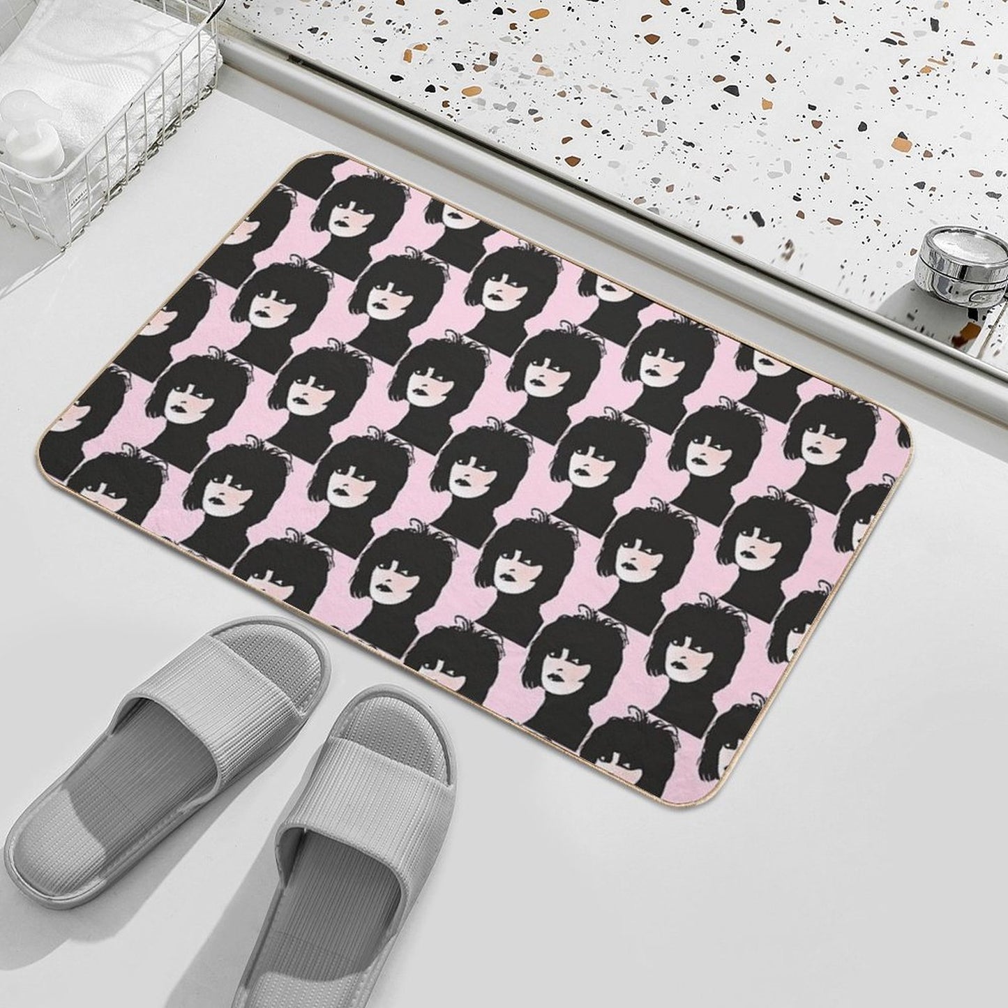 Siouxsie Sioux High-Traffic Bath Mat