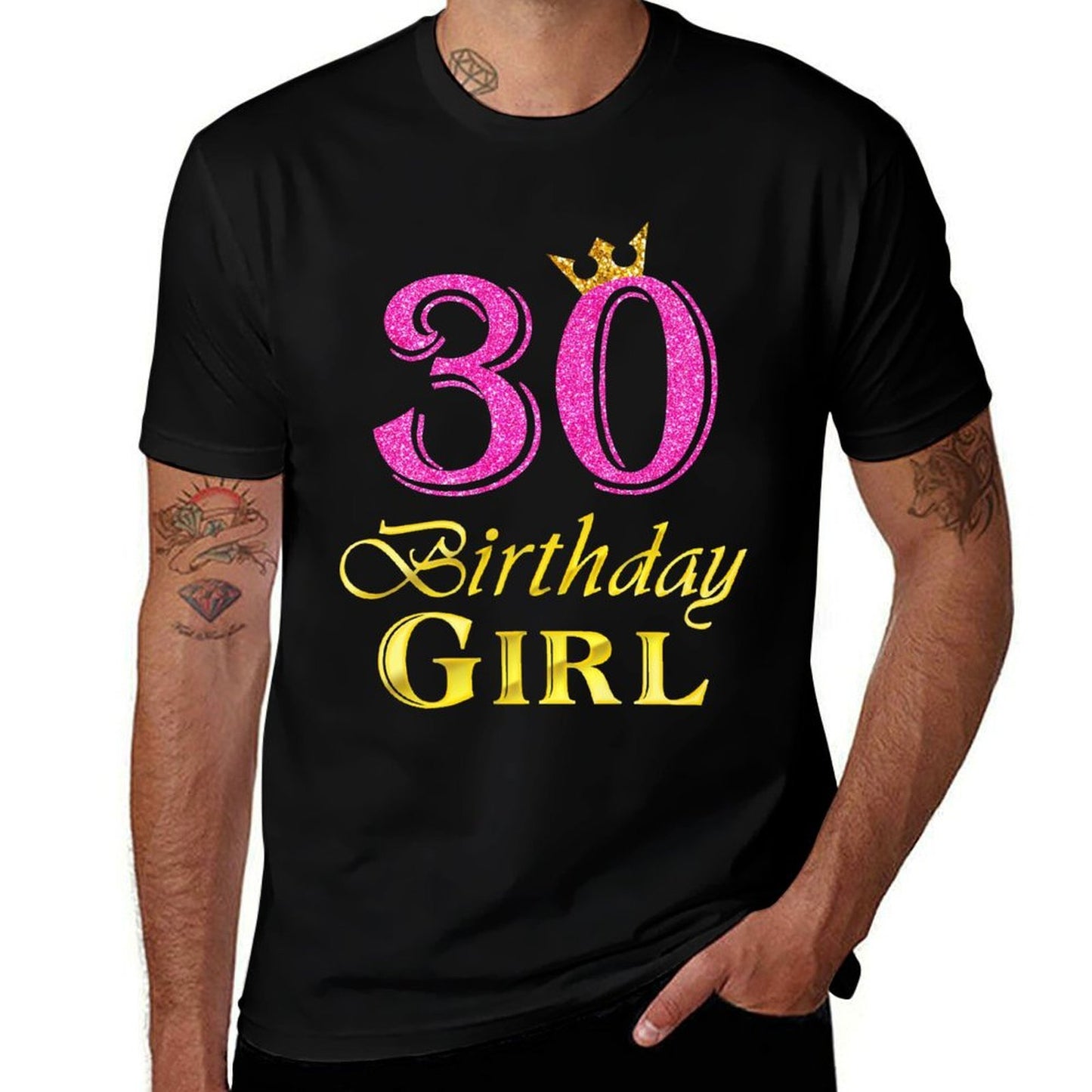 30th Birthday Girl Princess 30 Years Old 30th Gift Stretchy T-Shirt