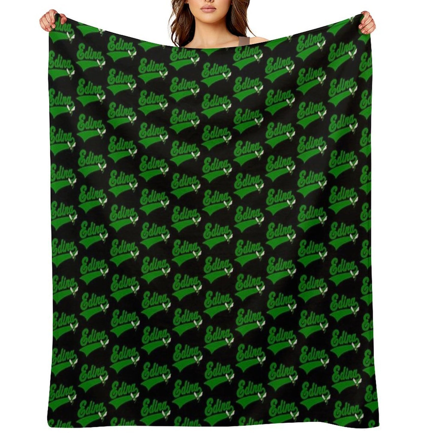 EDINA Shrink-resistant Throw Blanket