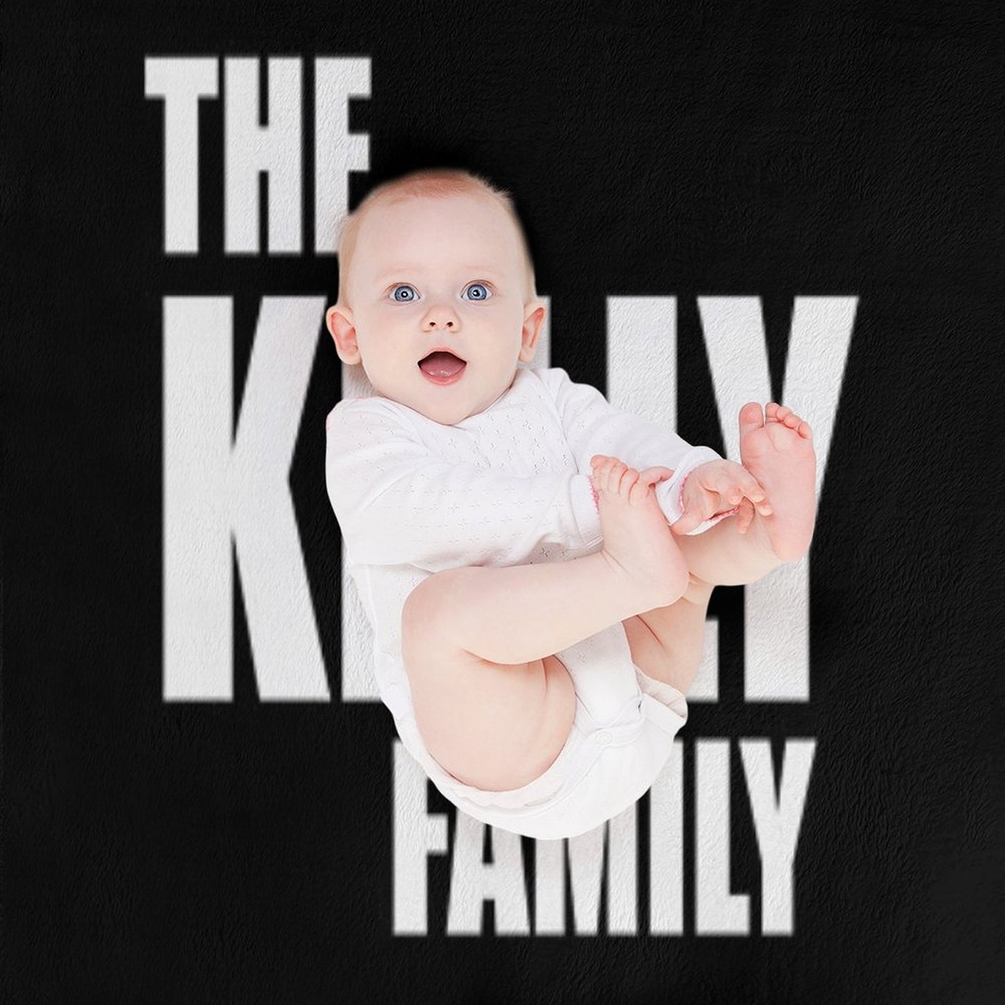 The Kelly Family Wrinkle-free Throw Blanket