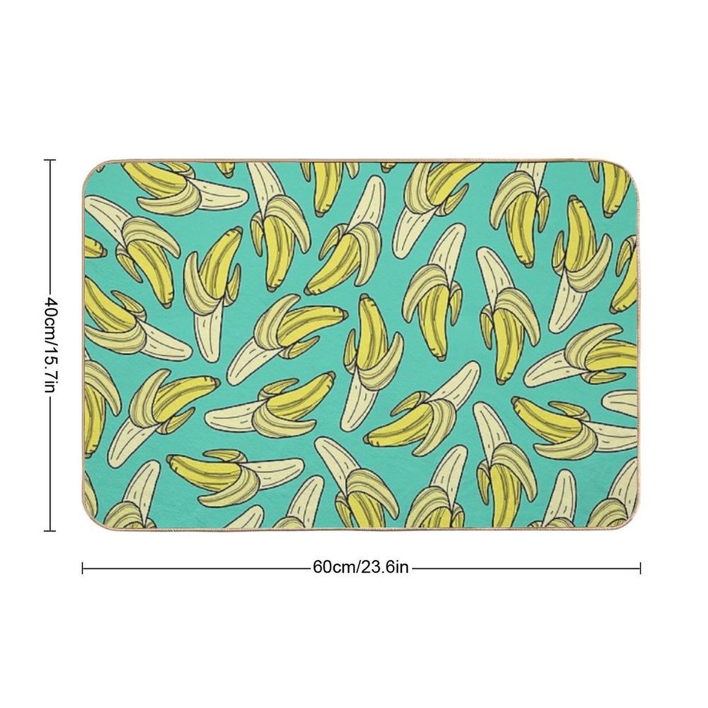 BANANA - JADE Multi-Purpose Bath Mat