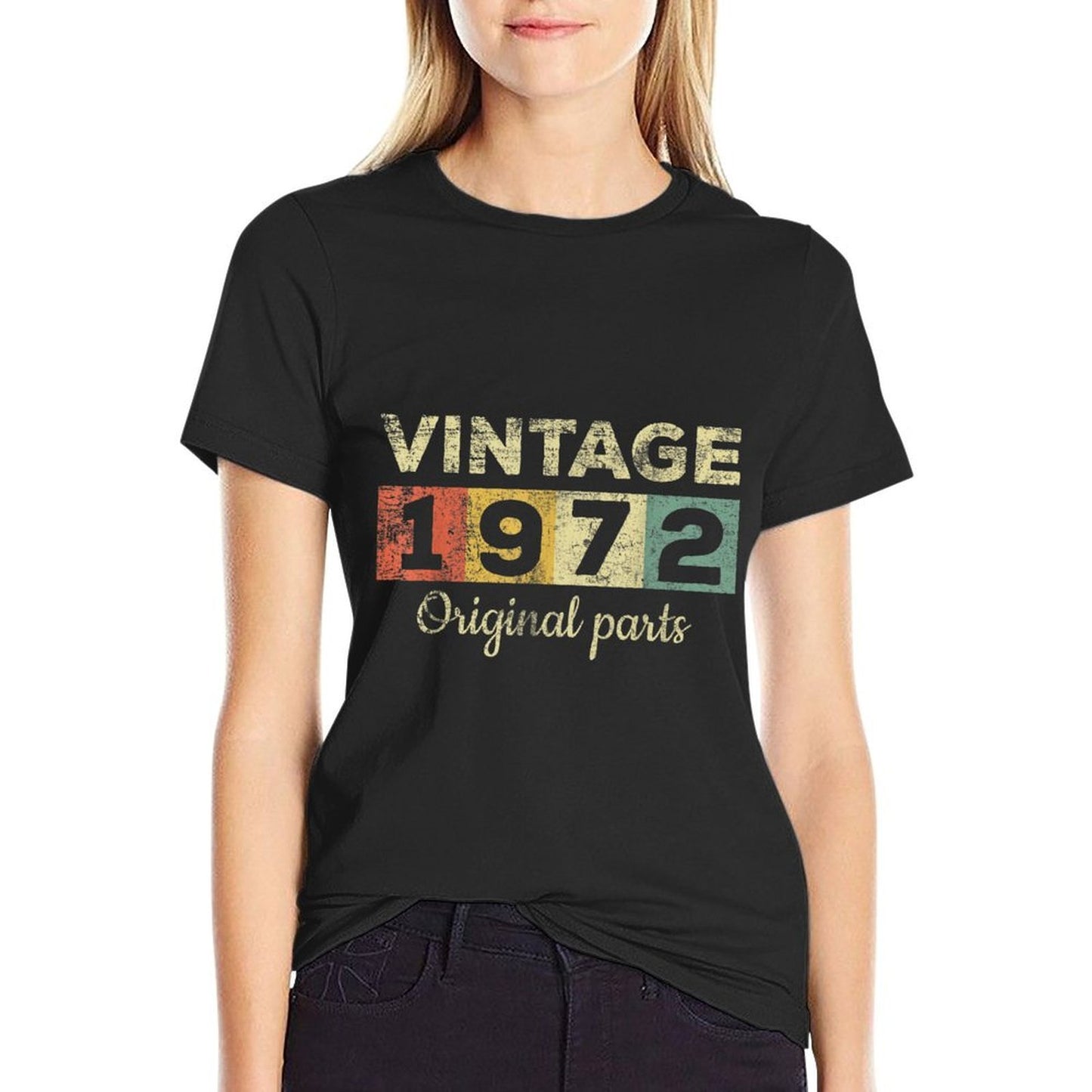 50 Year Old Gifts Vintage 1972 Limited Edition 50th Birthday Breathable T-Shirt