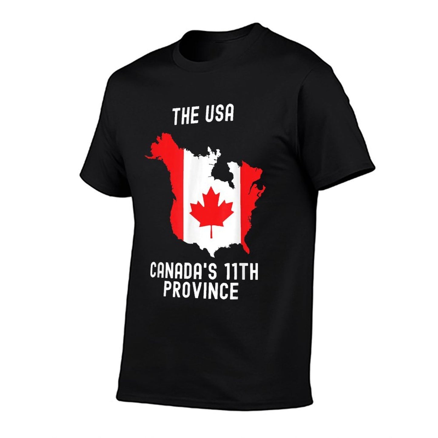The USA Canada’s 11th Province Funny Moisture-wicking T-Shirt