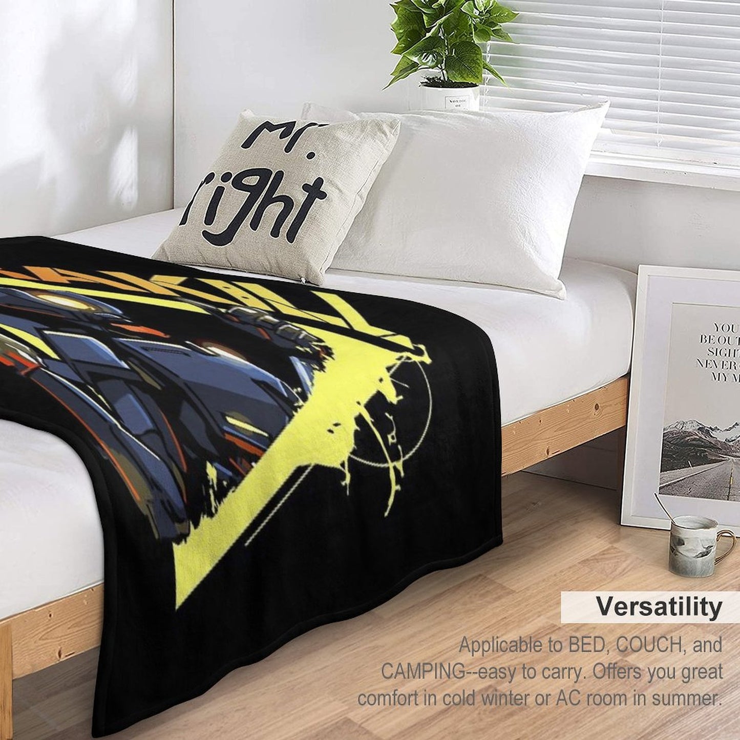 Mankind Is Dead Multi-functional Throw Blanket