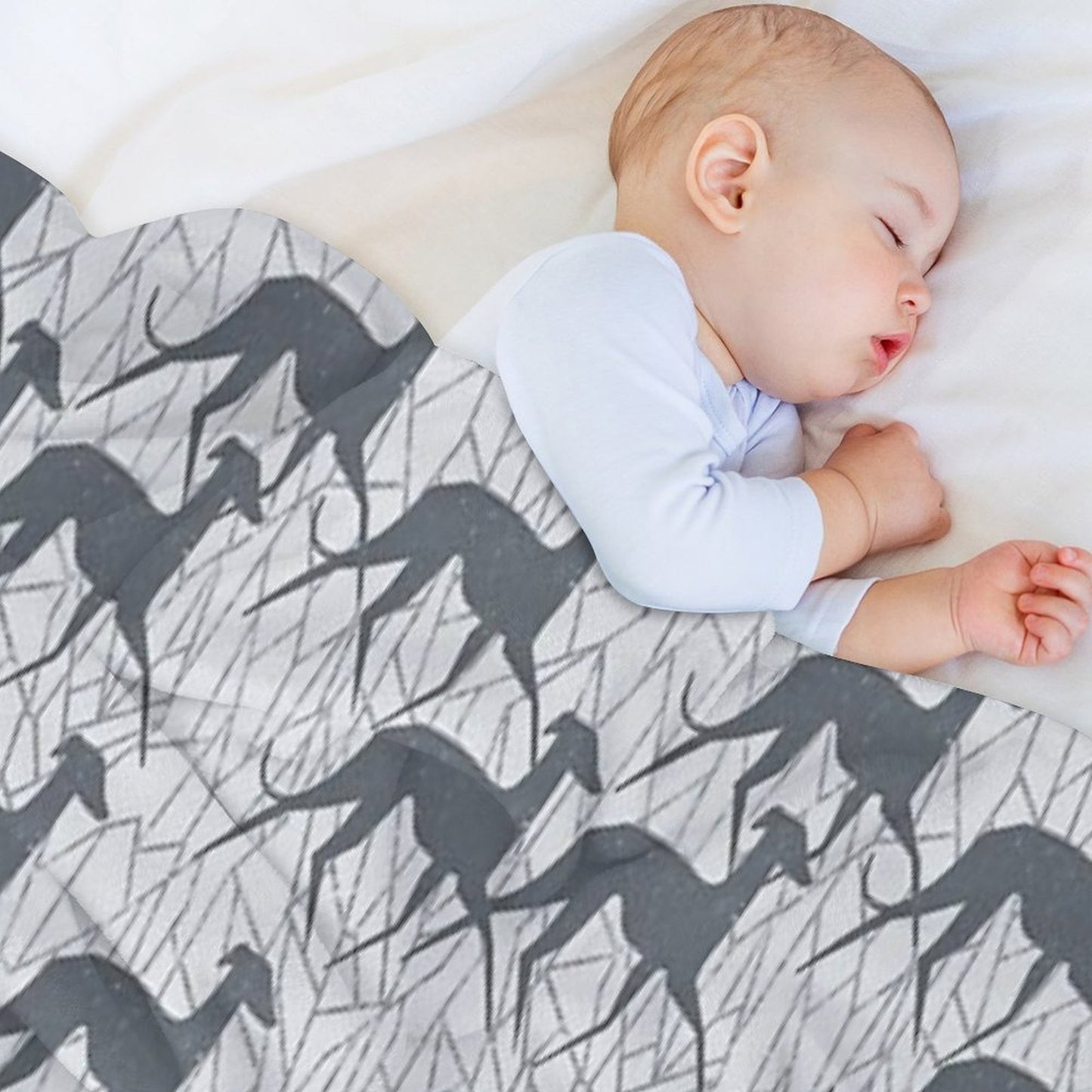Italian Greyhounds Shrink-resistant Throw Blanket
