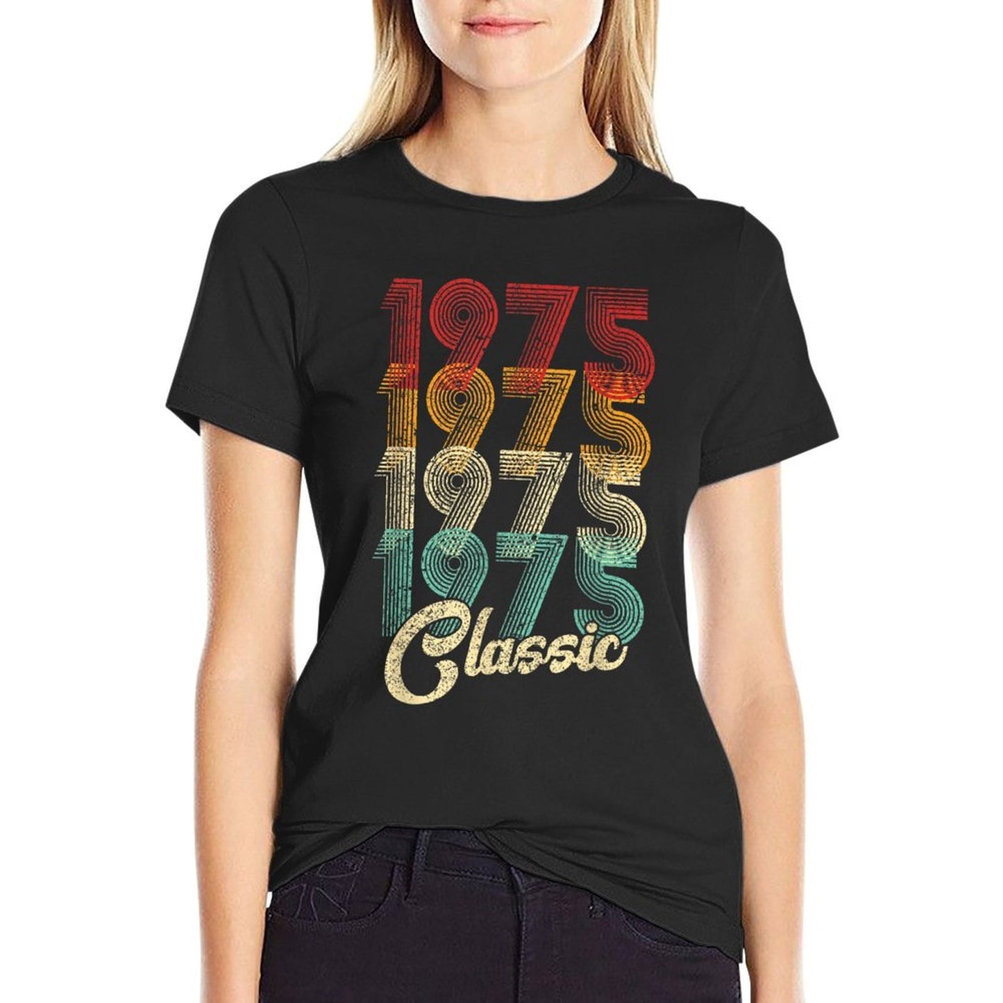 Vintage 1975 50 Year Old Gifts Limited Edition 50th Birthday Wrinkle-resistant T-Shirt