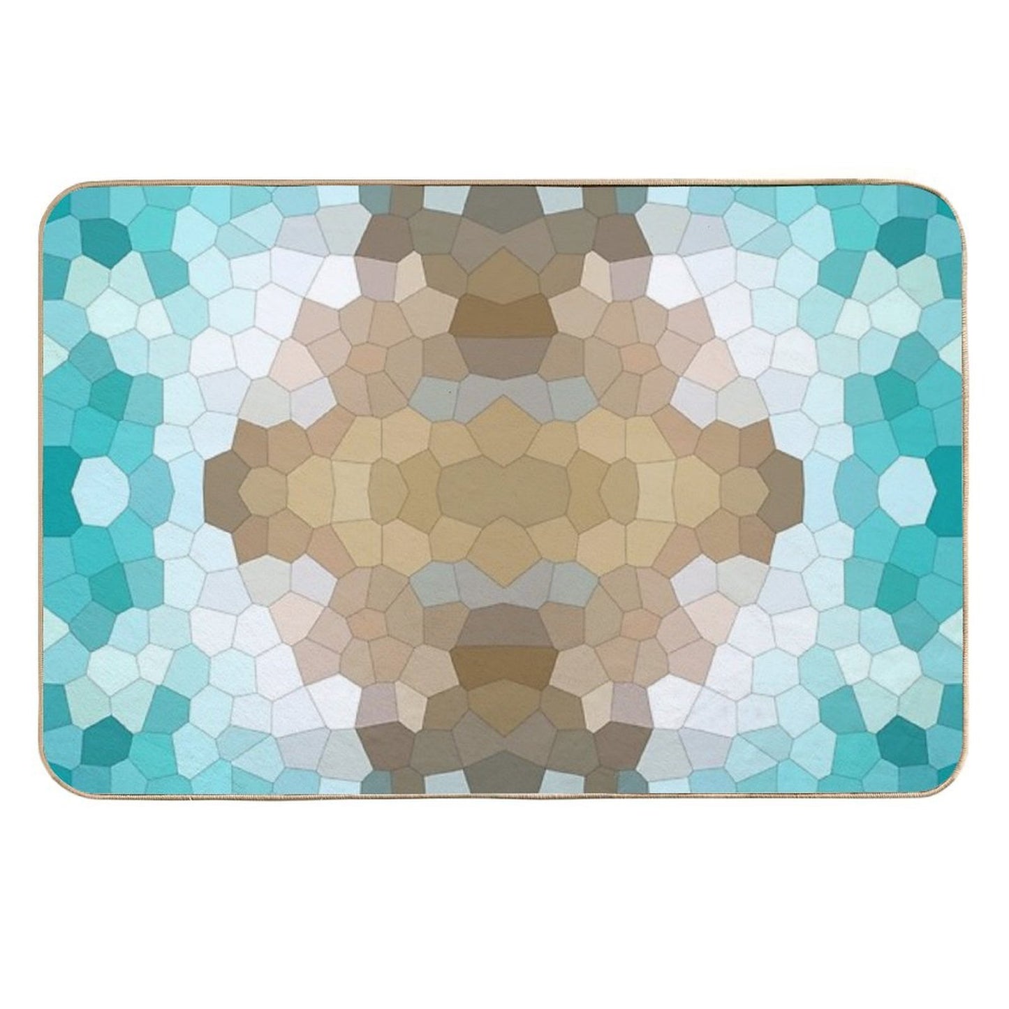Sea Inspired Texture Absorbent Bath Mat