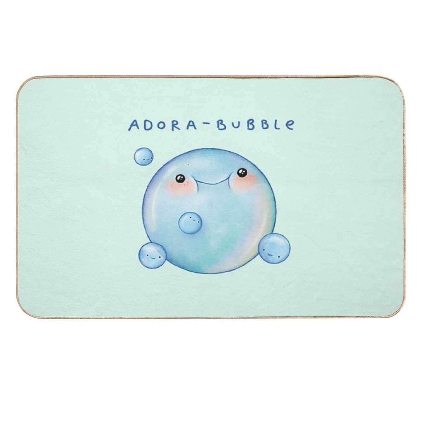 Adora-Bubble Long-Lasting Bath Mat
