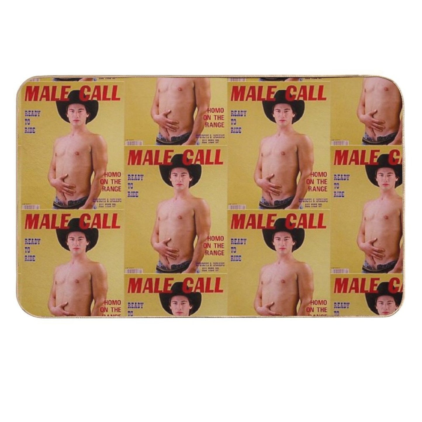 My Own Private Keanu Slip-Resistant Bath Mat
