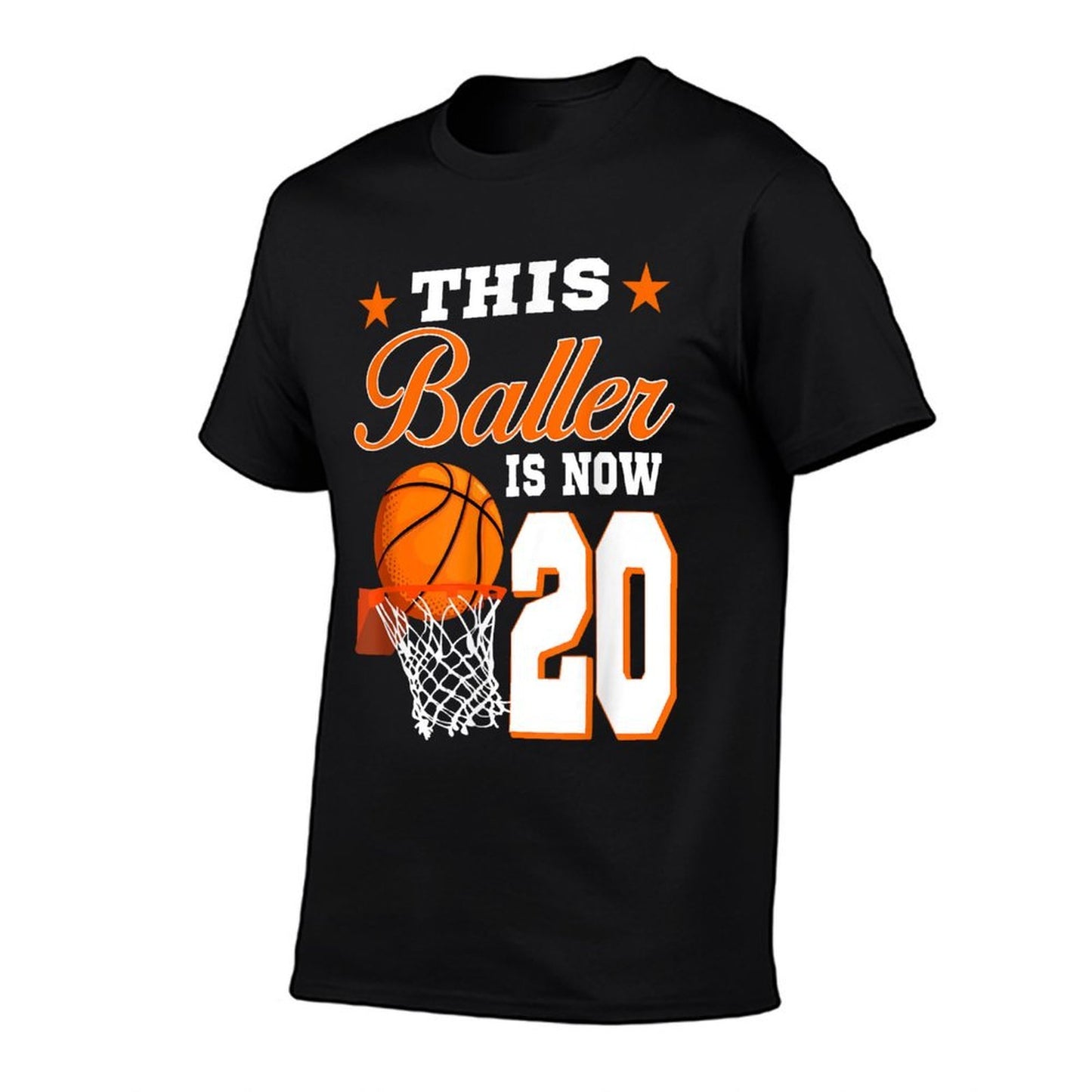 This Baller Is Now 20 Year Old Basketball 20th Birthday Classic T-Shirt