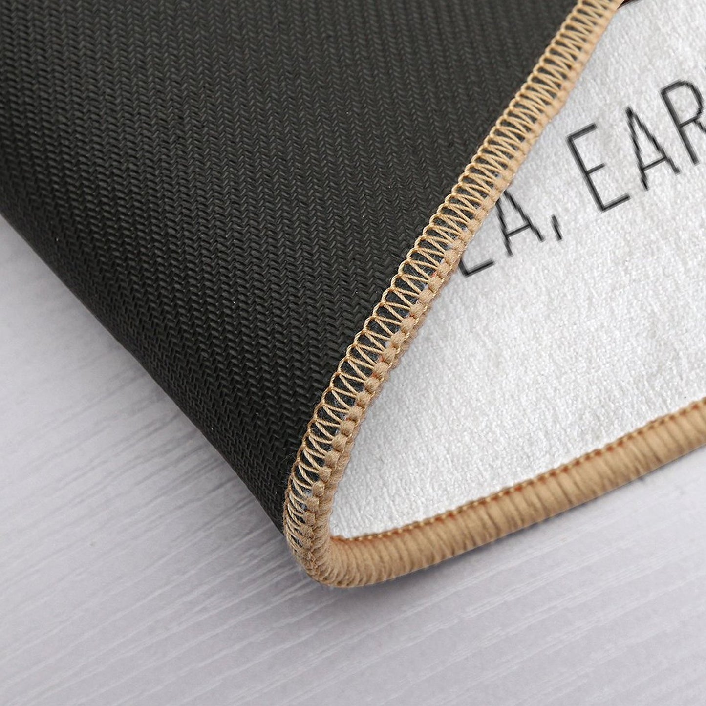 Tea, Earl Grey, Hot - Captain Picard, Star Trek TNG, (light Backgrounds) Long-Lasting Bath Mat