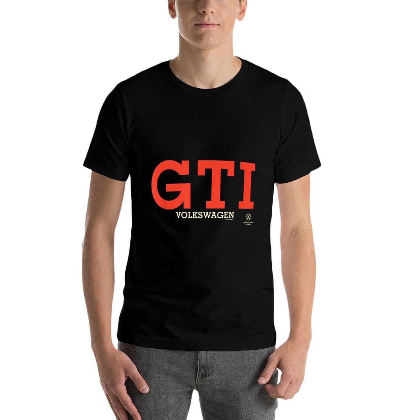 Volkswagen Golf GTI Retro Text Moisture-wicking T-Shirt