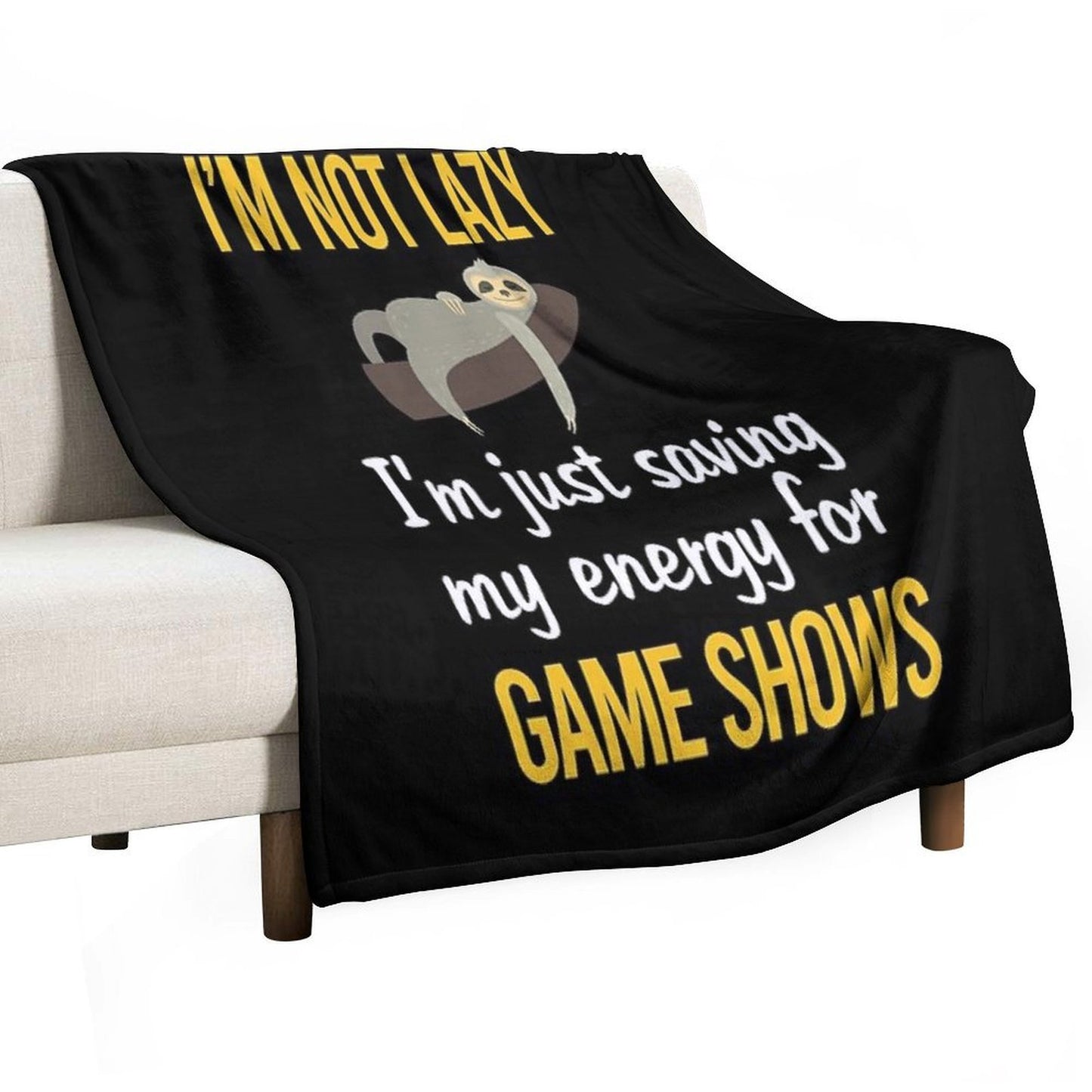 Saving Energy Game Shows TV Show Comfort Throw Blanket