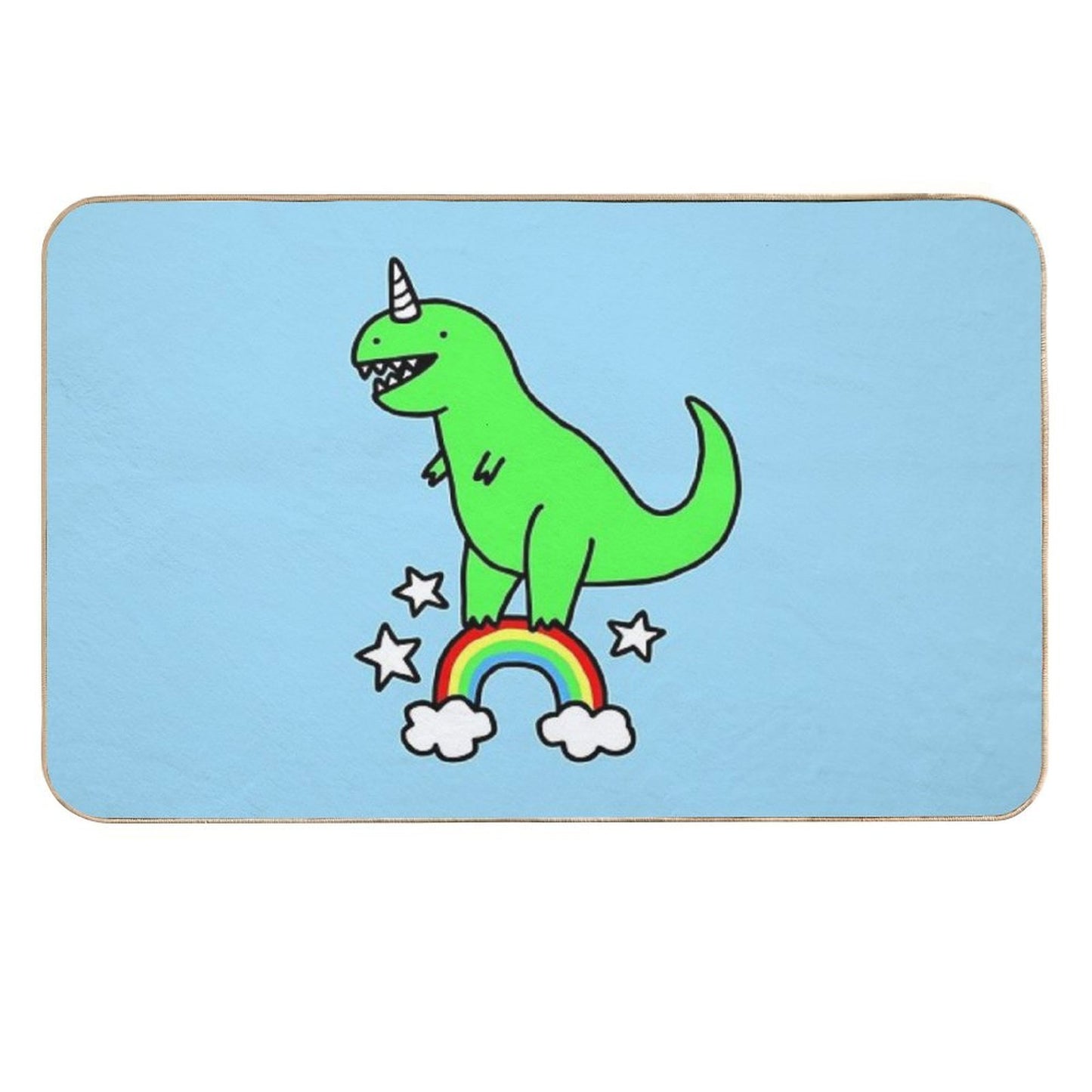 T-Rexicorn Multi-Purpose Bath Mat