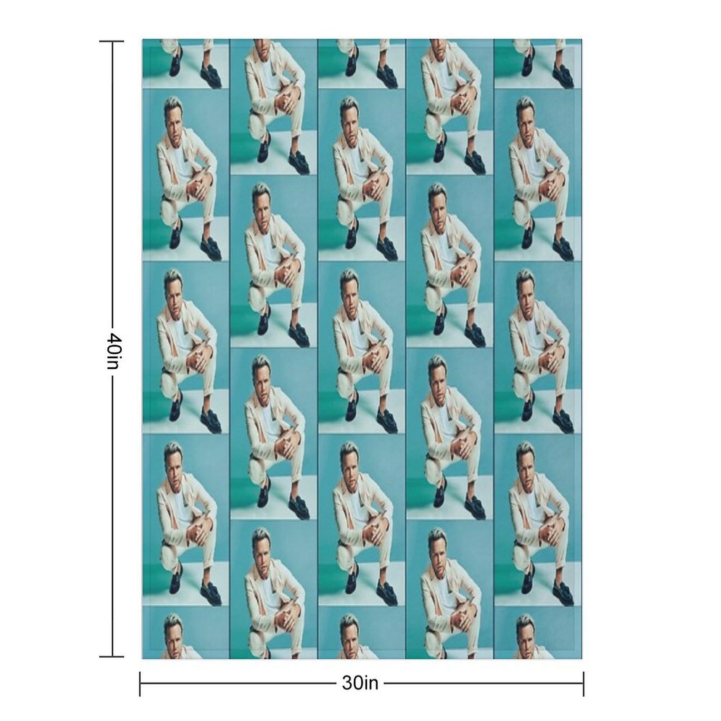Olly Murs Travel-friendly Throw Blanket