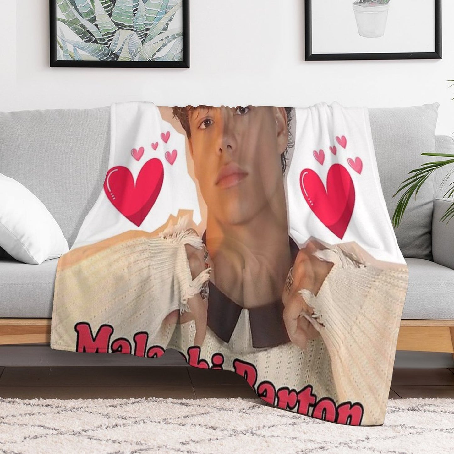 Malachi Barton Lightweight Throw Blanket