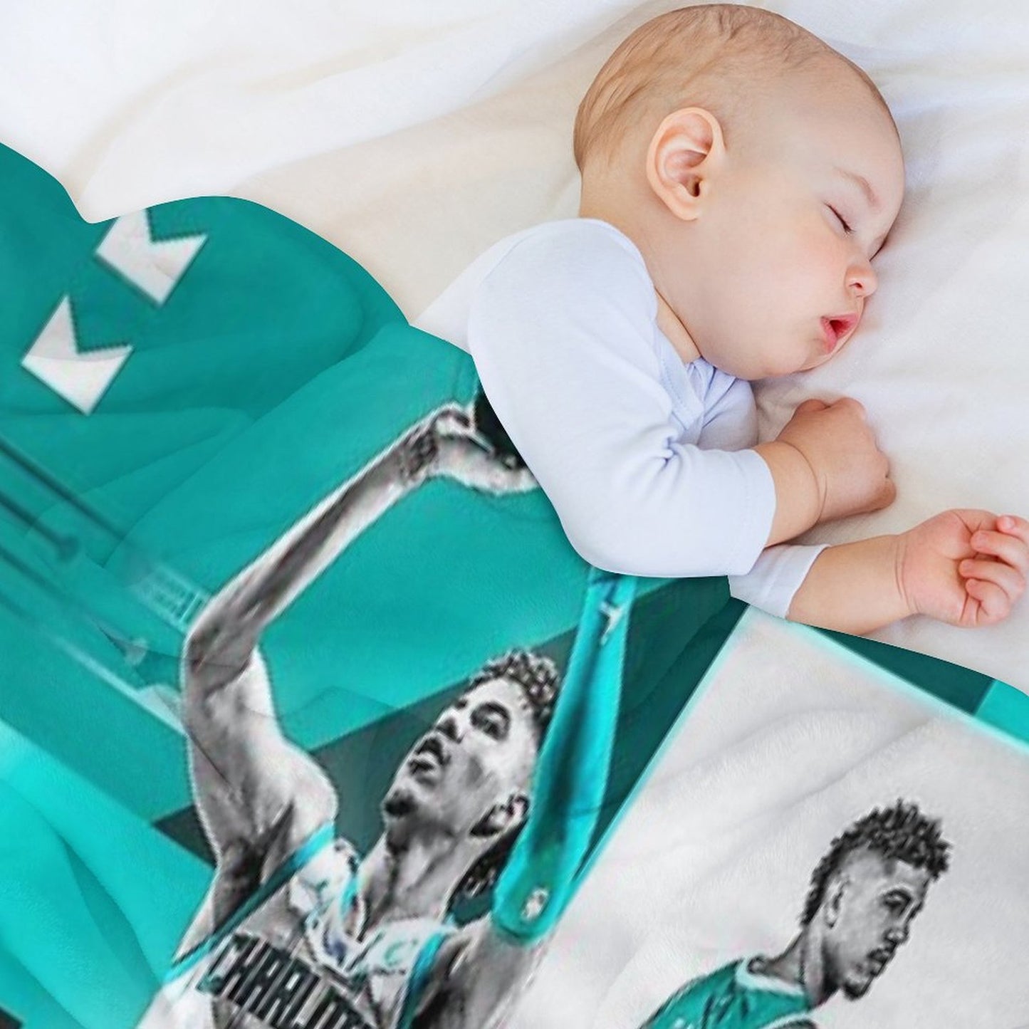 Wallpaper LaMelo Ball Wrinkle-free Throw Blanket