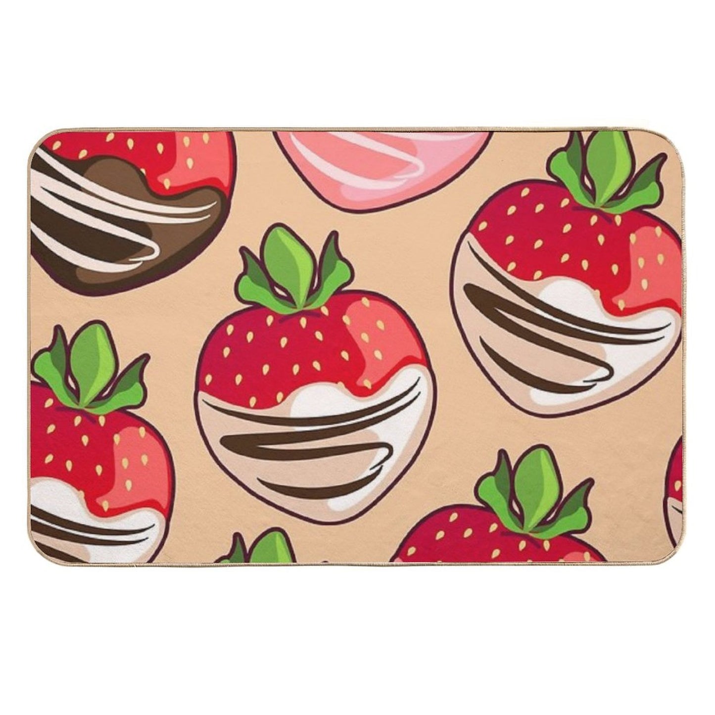 Strawberry Cream Burst Variety Pack Odorless Bath Mat