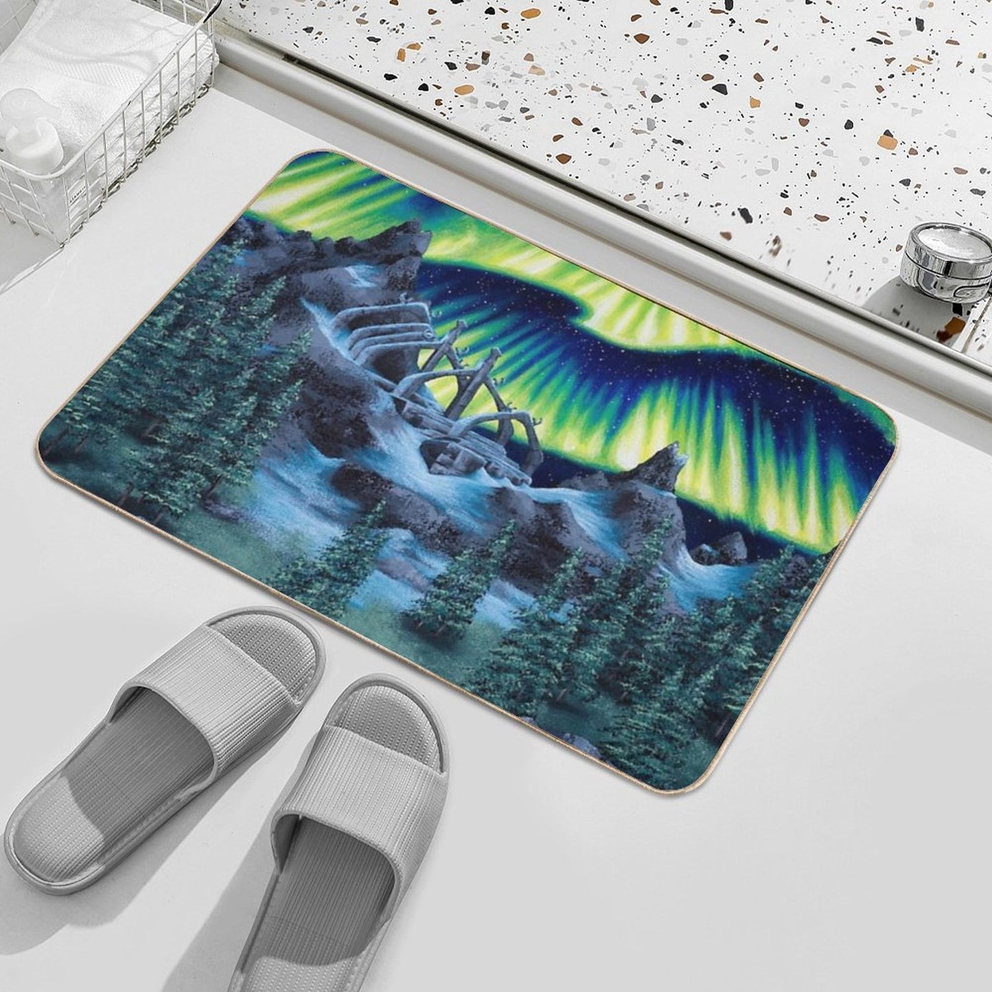 Barrow Lights Durable Bath Mat