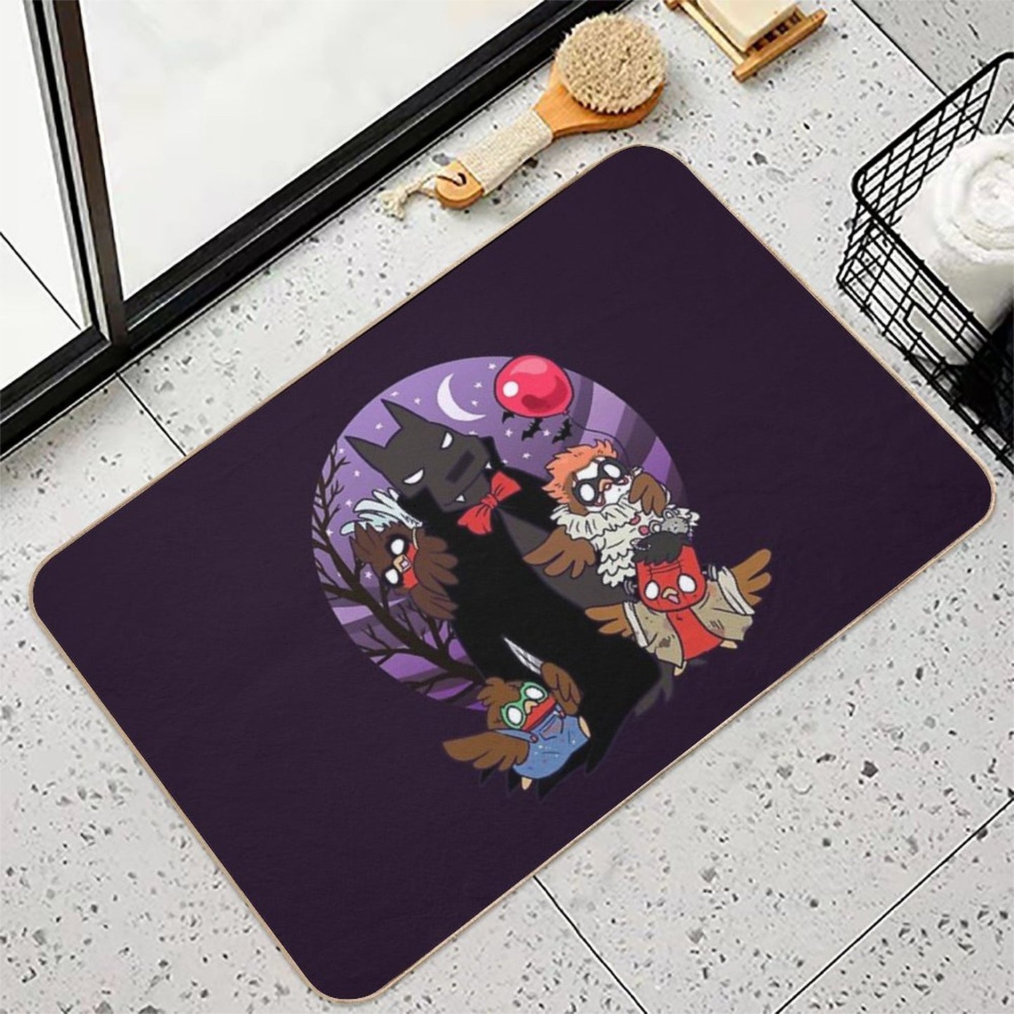 Go!Halloween! - Spooky Time with The Family Toxin-Free Bath Mat