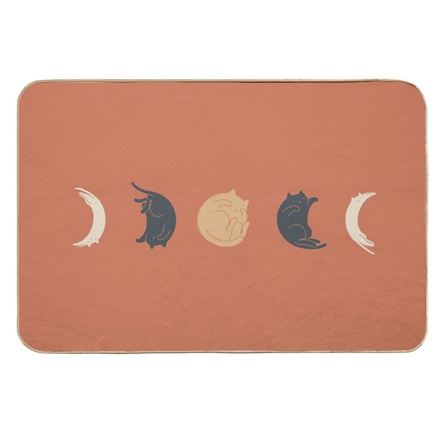 Cat Landscape 61 Pet-Safe Bath Mat