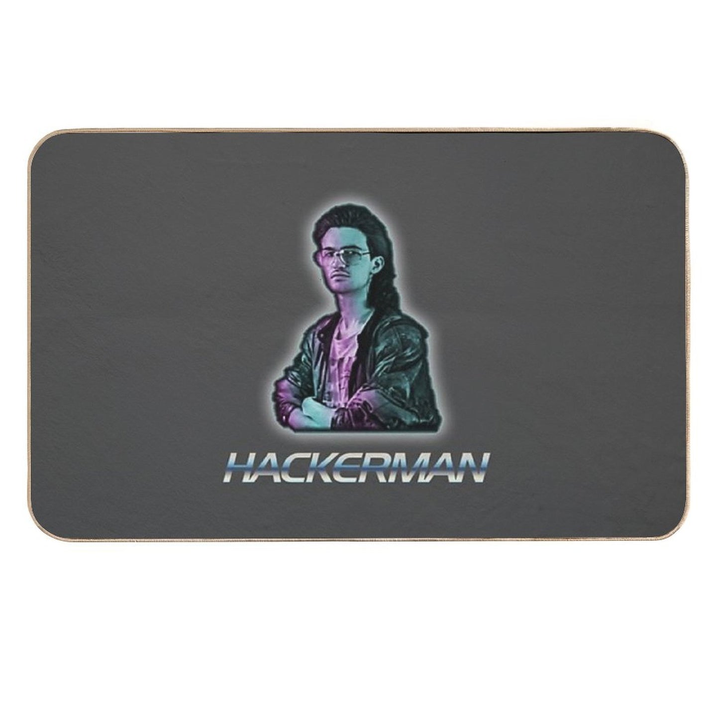SALE Kung Fury - Hackerman Design Toxin-Free Bath Mat
