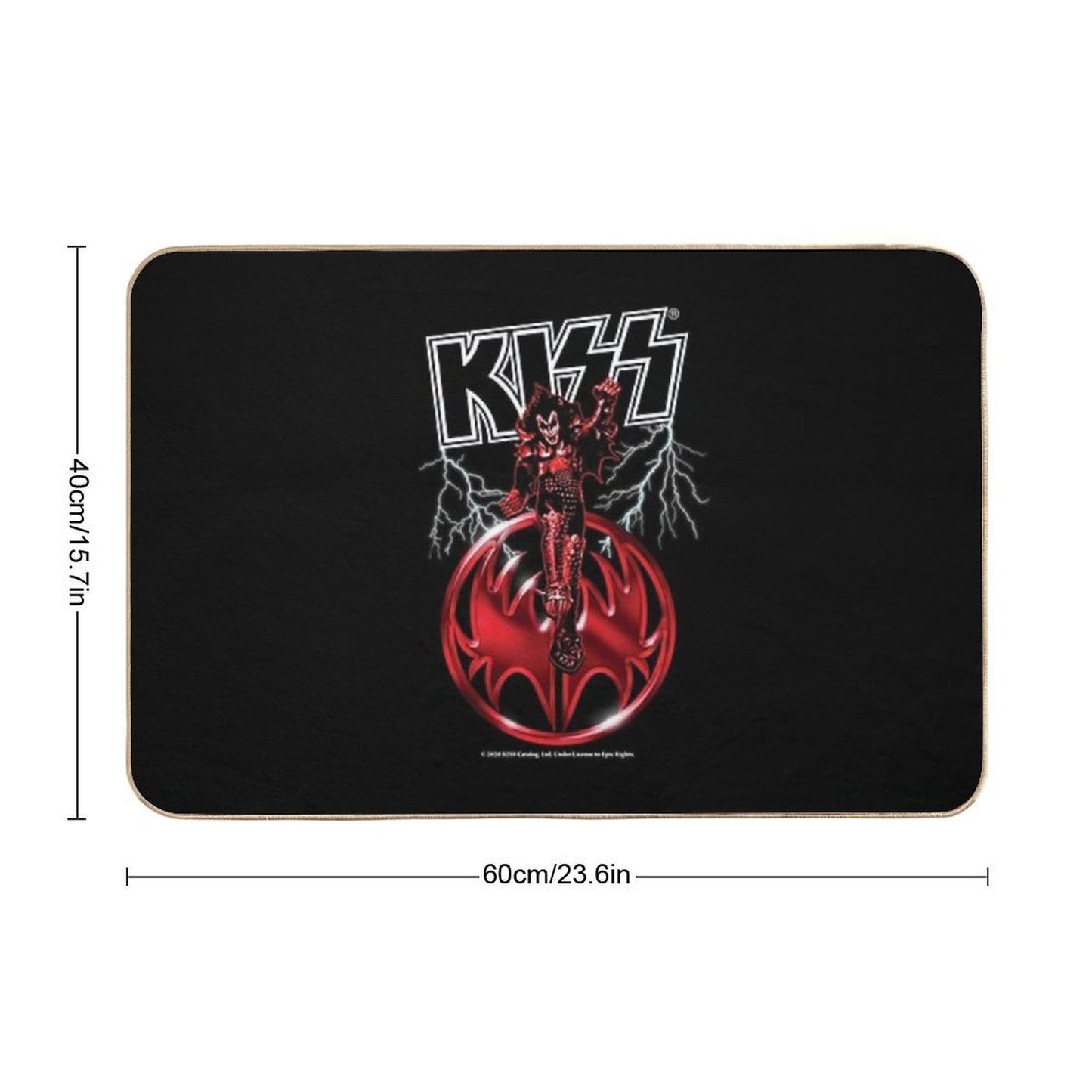 Kiss Band - Demon Non-Slip Bath Mat