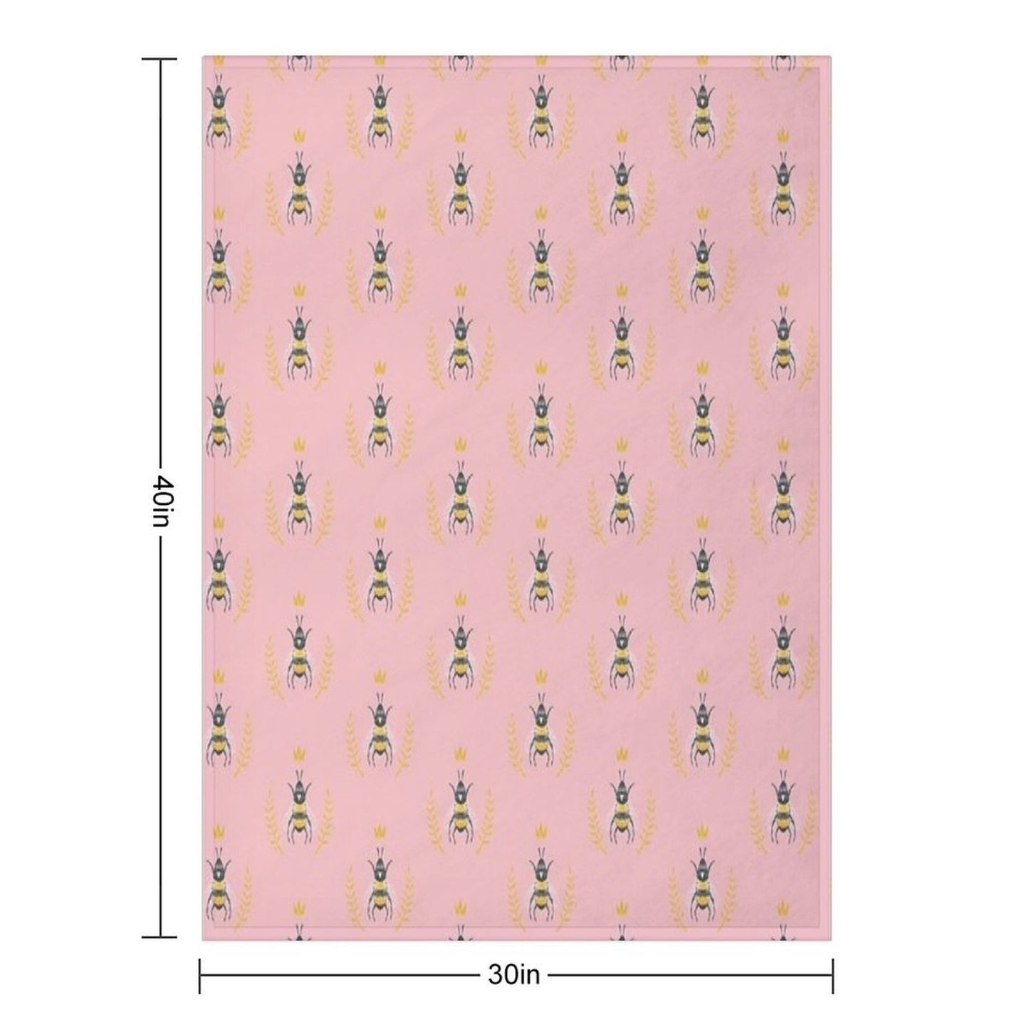 Queen Bee Premium Throw Blanket