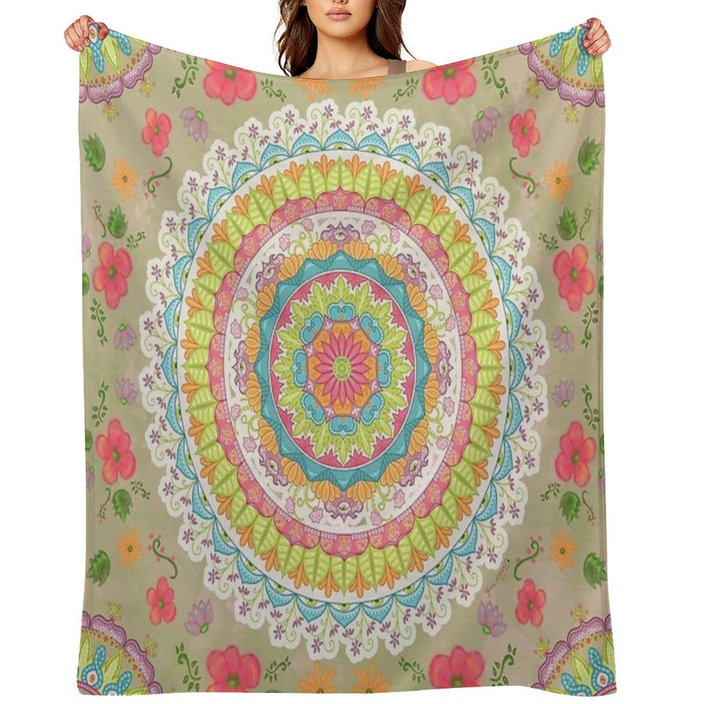 Spring Awakens ★ Compact Throw Blanket
