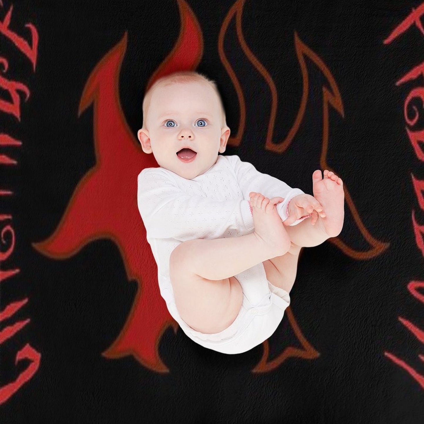 Rakdos Motto Gift-ready Throw Blanket