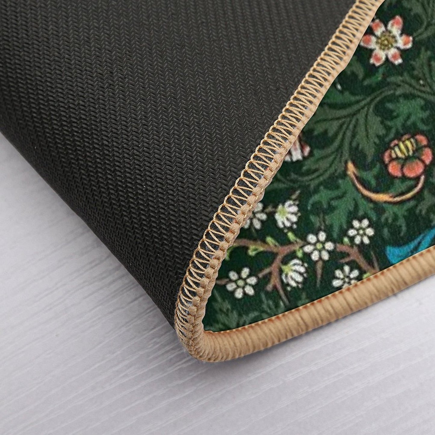 Blackthorn by William Morris, 1892 Non-Slip Bath Mat