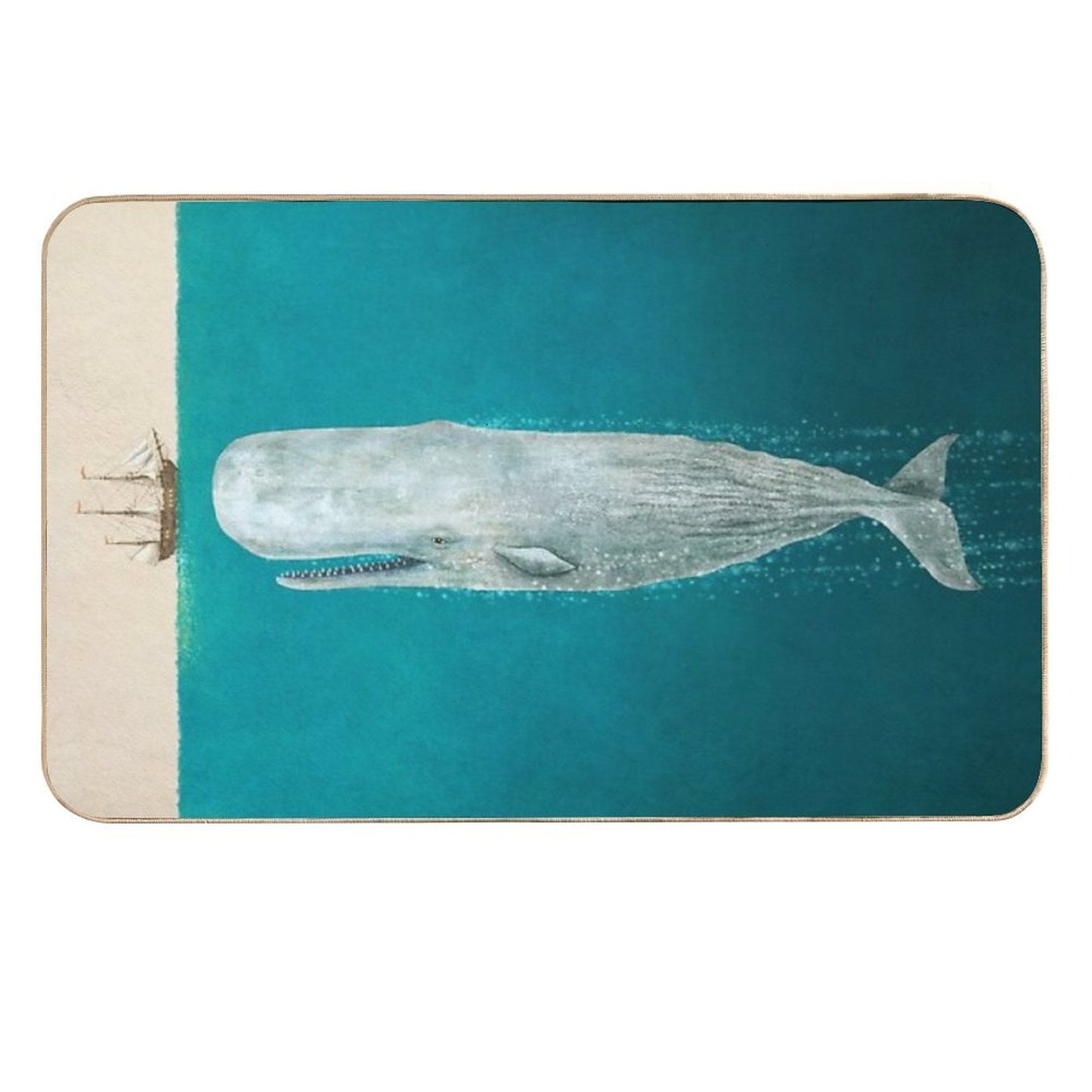 The Whale - Full Length - Colour Option Dirt-Trapping Bath Mat