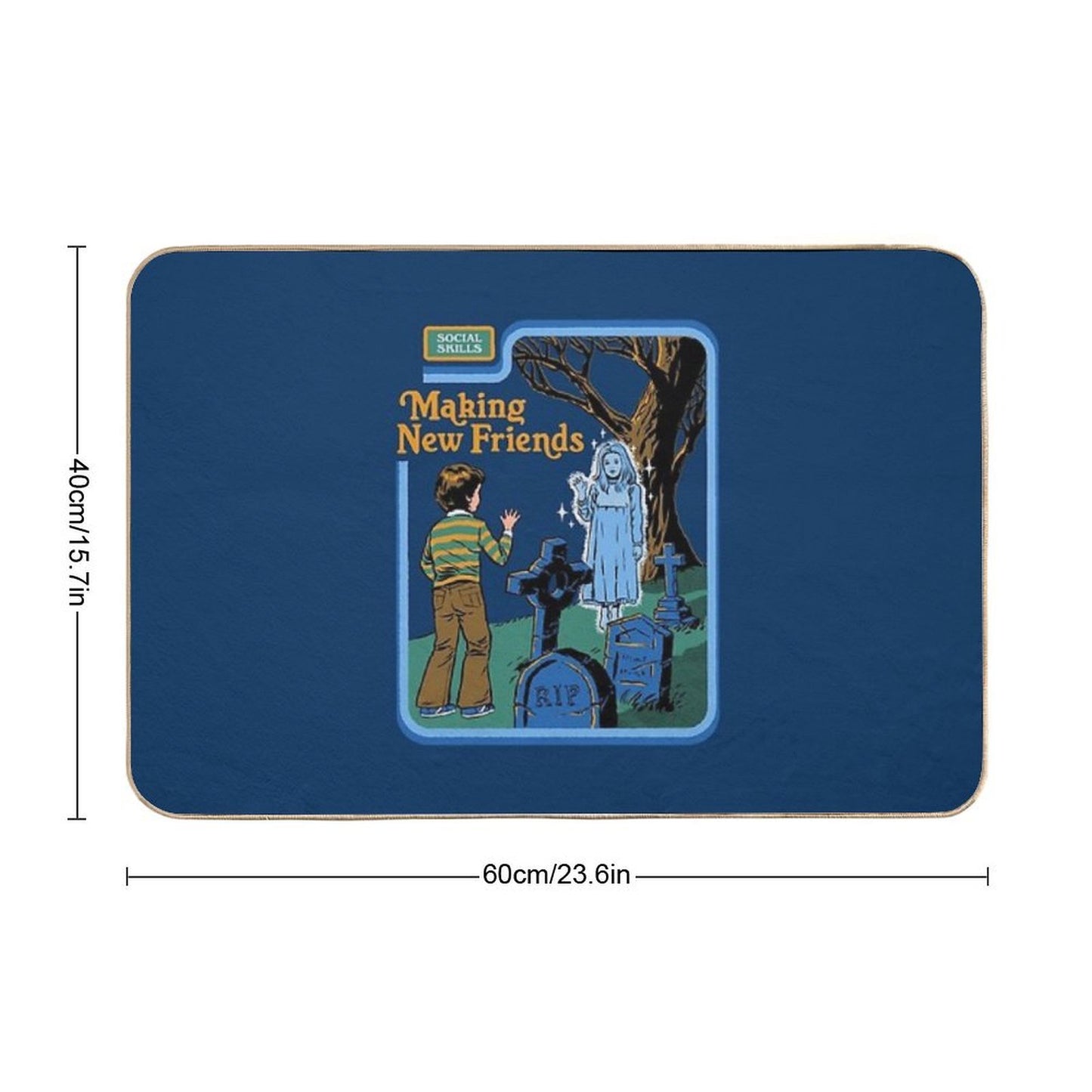 Making New Friends Non-Slip Bath Mat