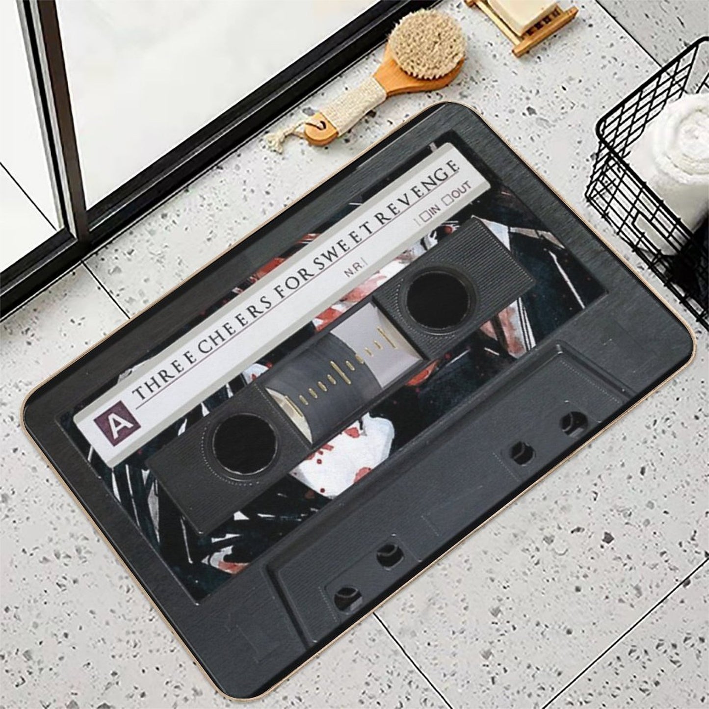 Three Cheers for Sweet Revenge Stain-Proof Bath Mat