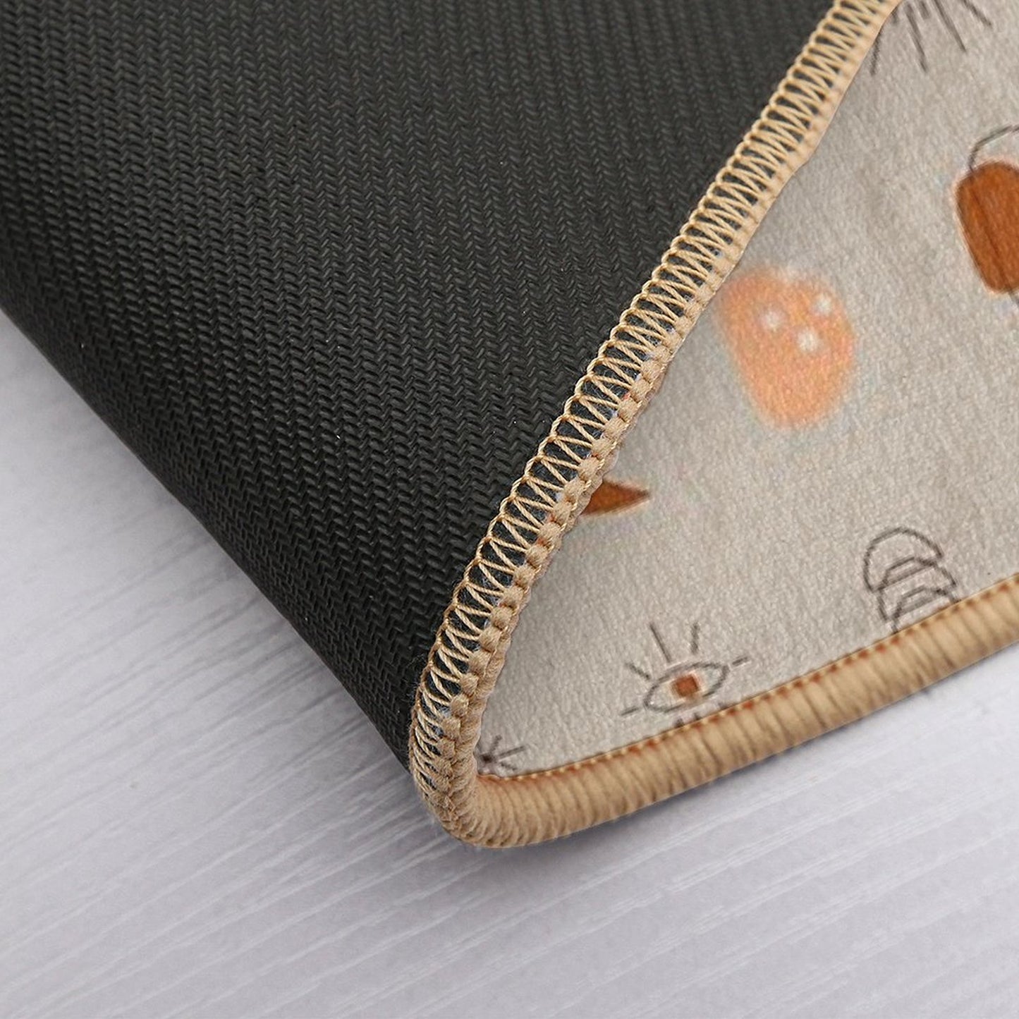 Boho Llama Pet-Safe Bath Mat