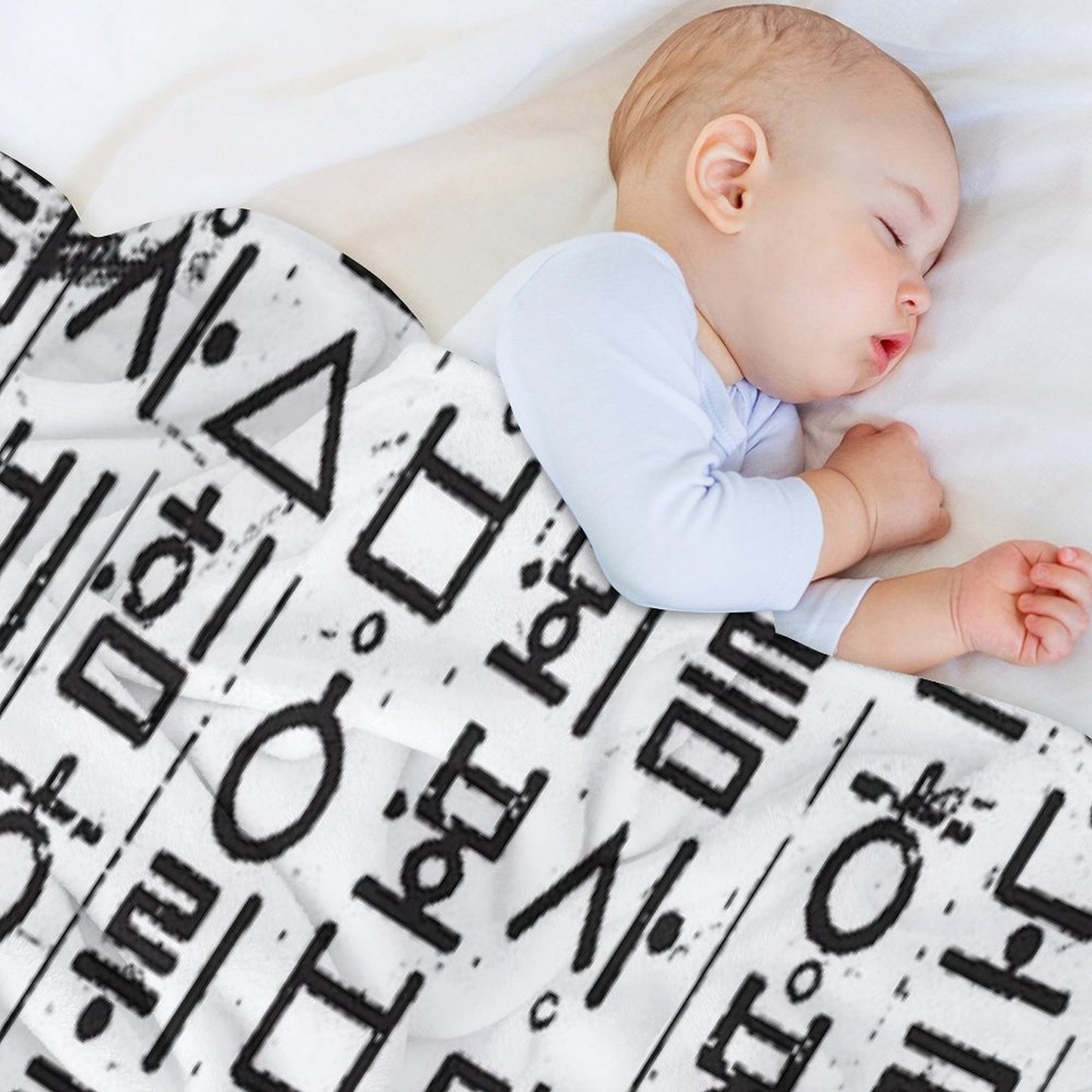Korean Language (Hangul) Durable Throw Blanket