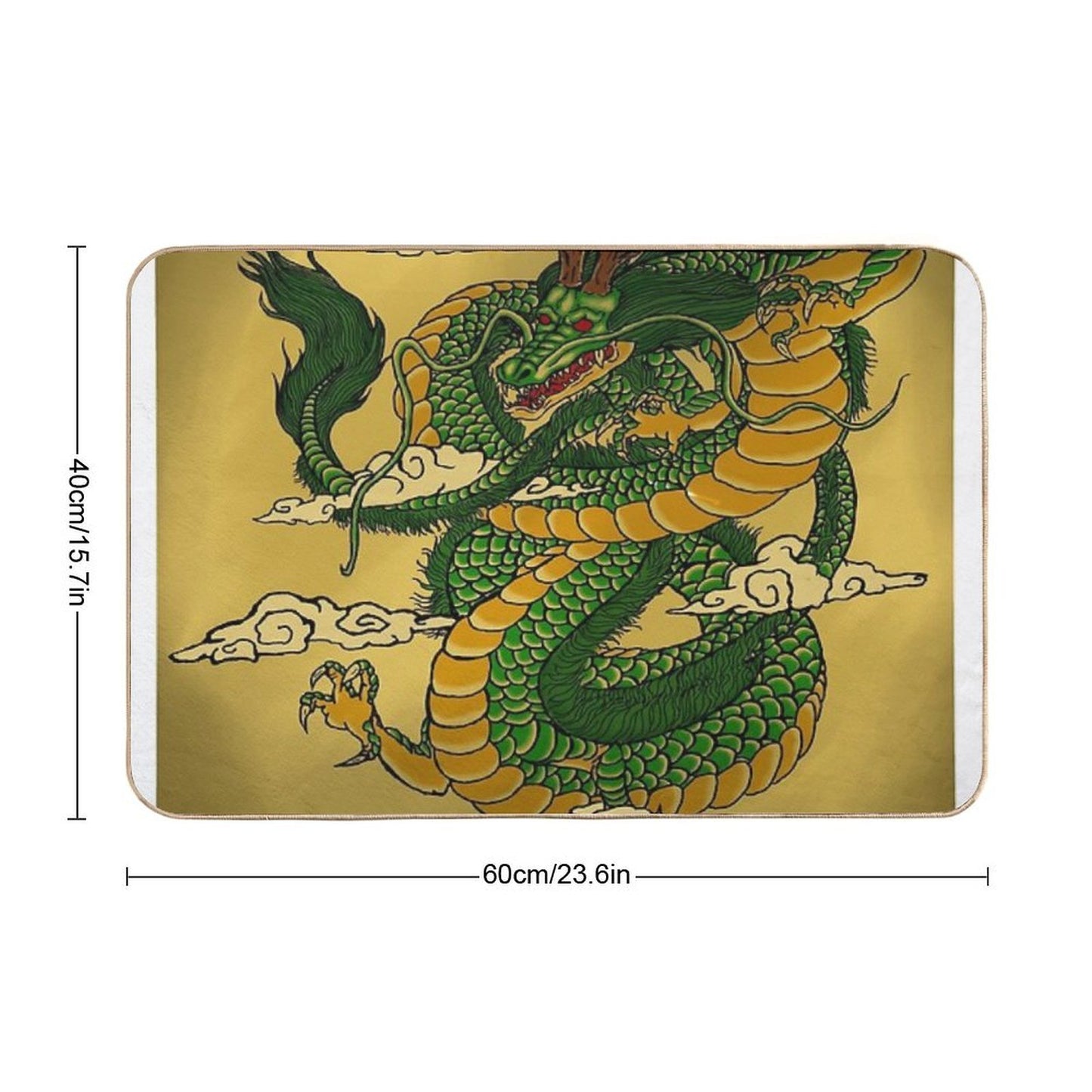 Traditional Shenron Absorbent Bath Mat