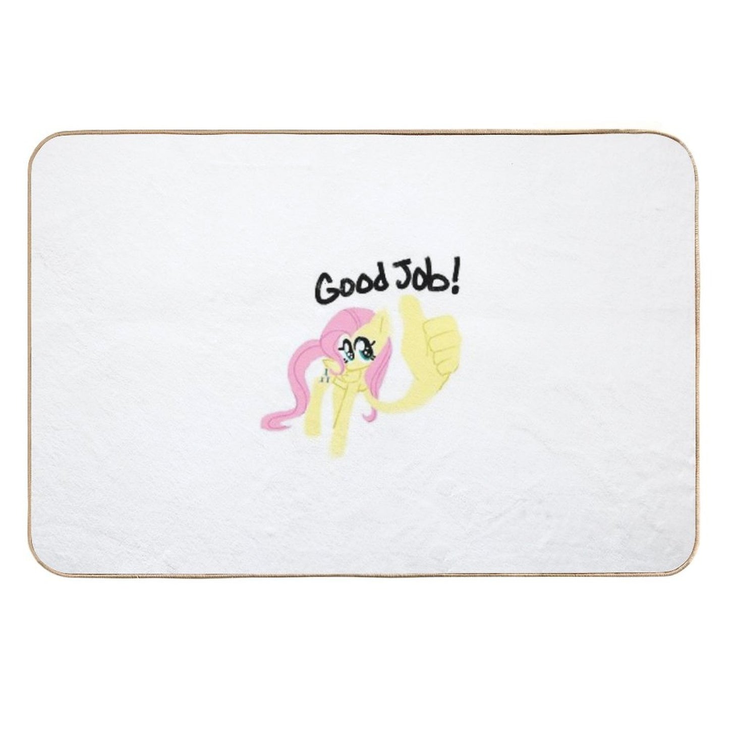 Fluttershy Good Job! Easy To Clean Bath Mat